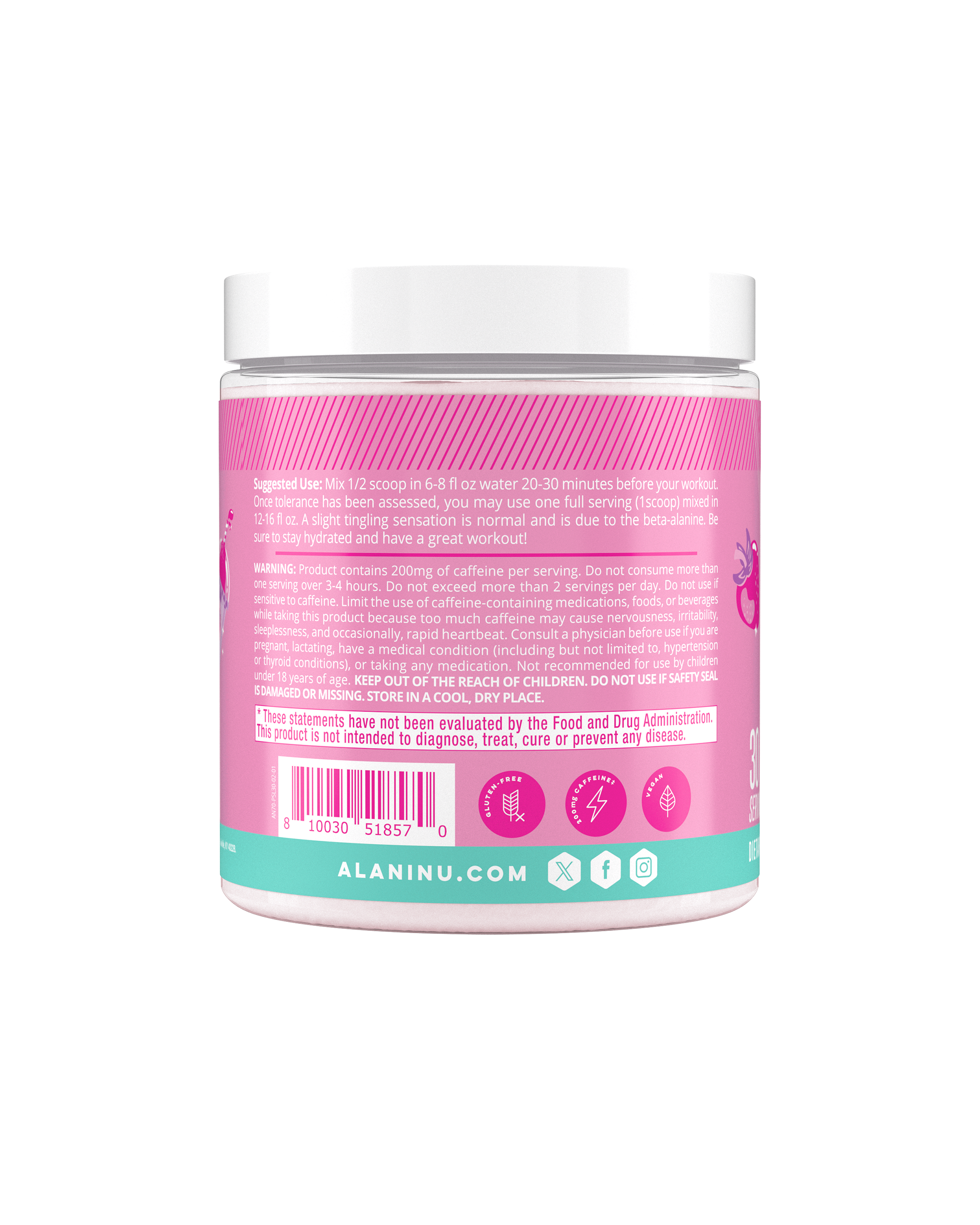 Pre-Workout - Pink Slush (TTD5)