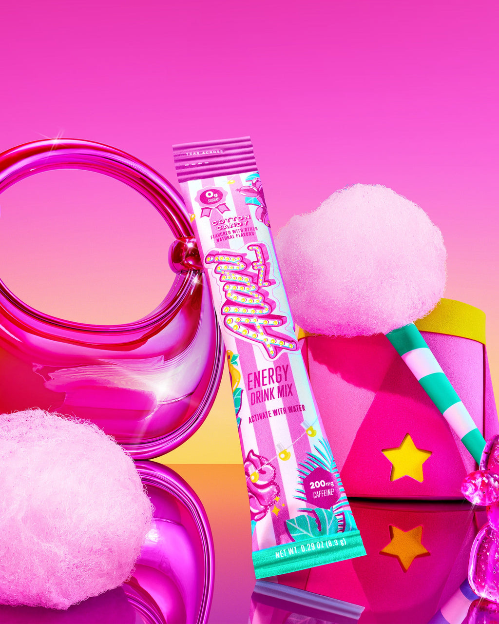 Energy Sticks - Cotton Candy (W6ZB)