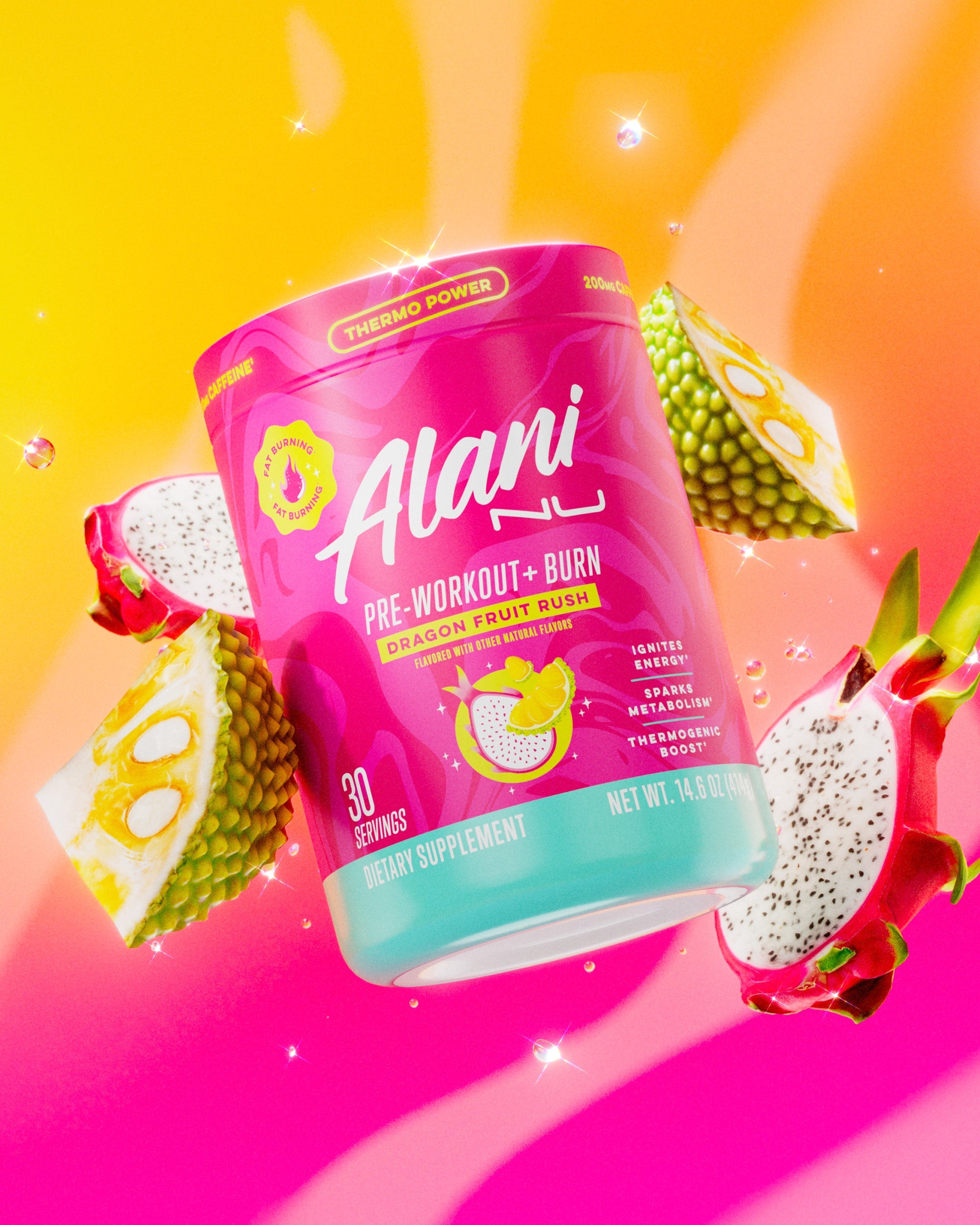 Pre-Workout+ Burn - Dragon Fruit Rush (DMHW)