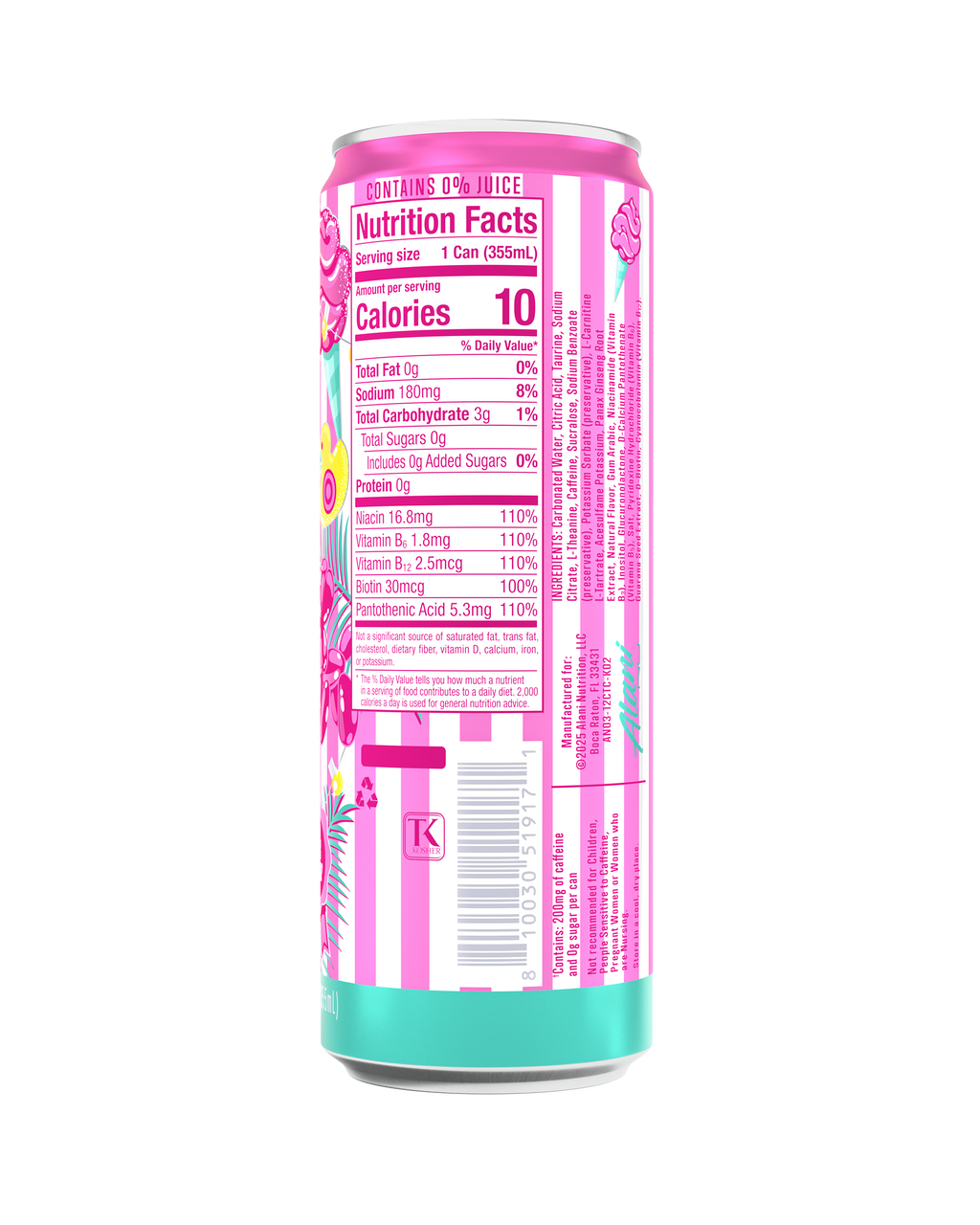 Energy Drink - Cotton Candy (U1TS)