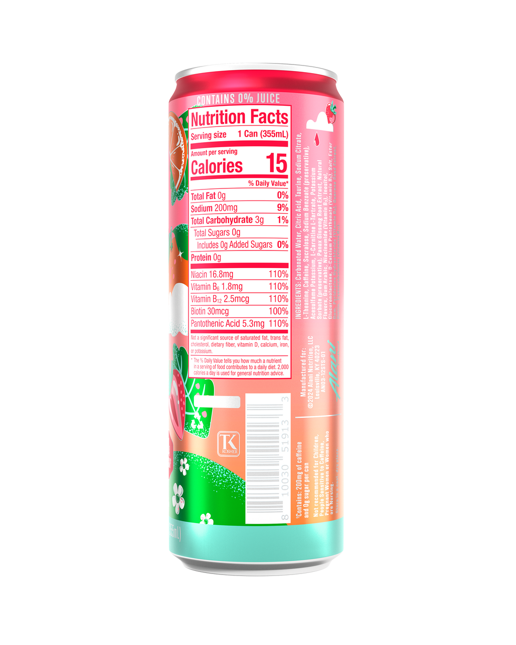 Energy Drink - Strawberry Sunrise (N9TL)