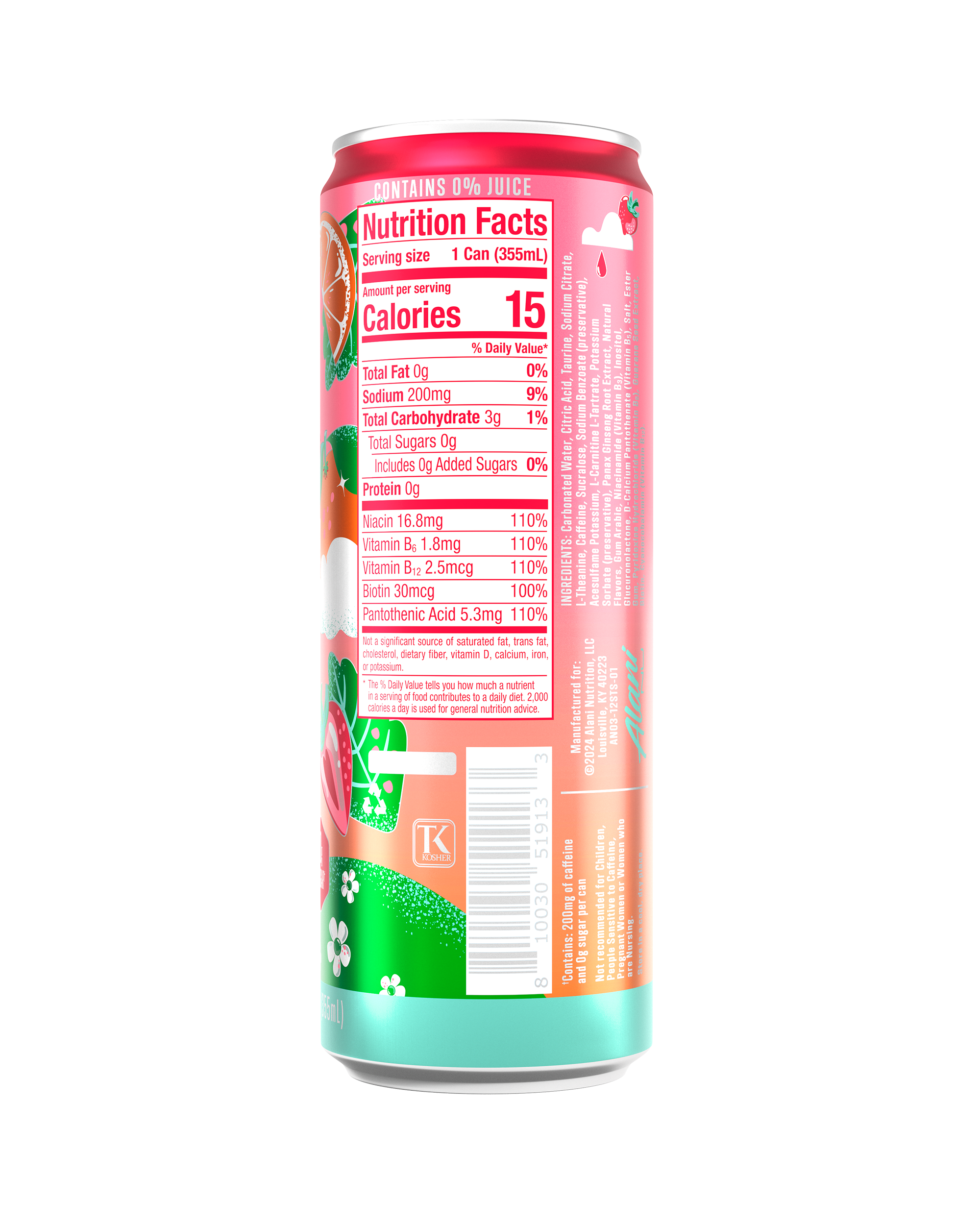 Energy Drink - Strawberry Sunrise (N9TL)