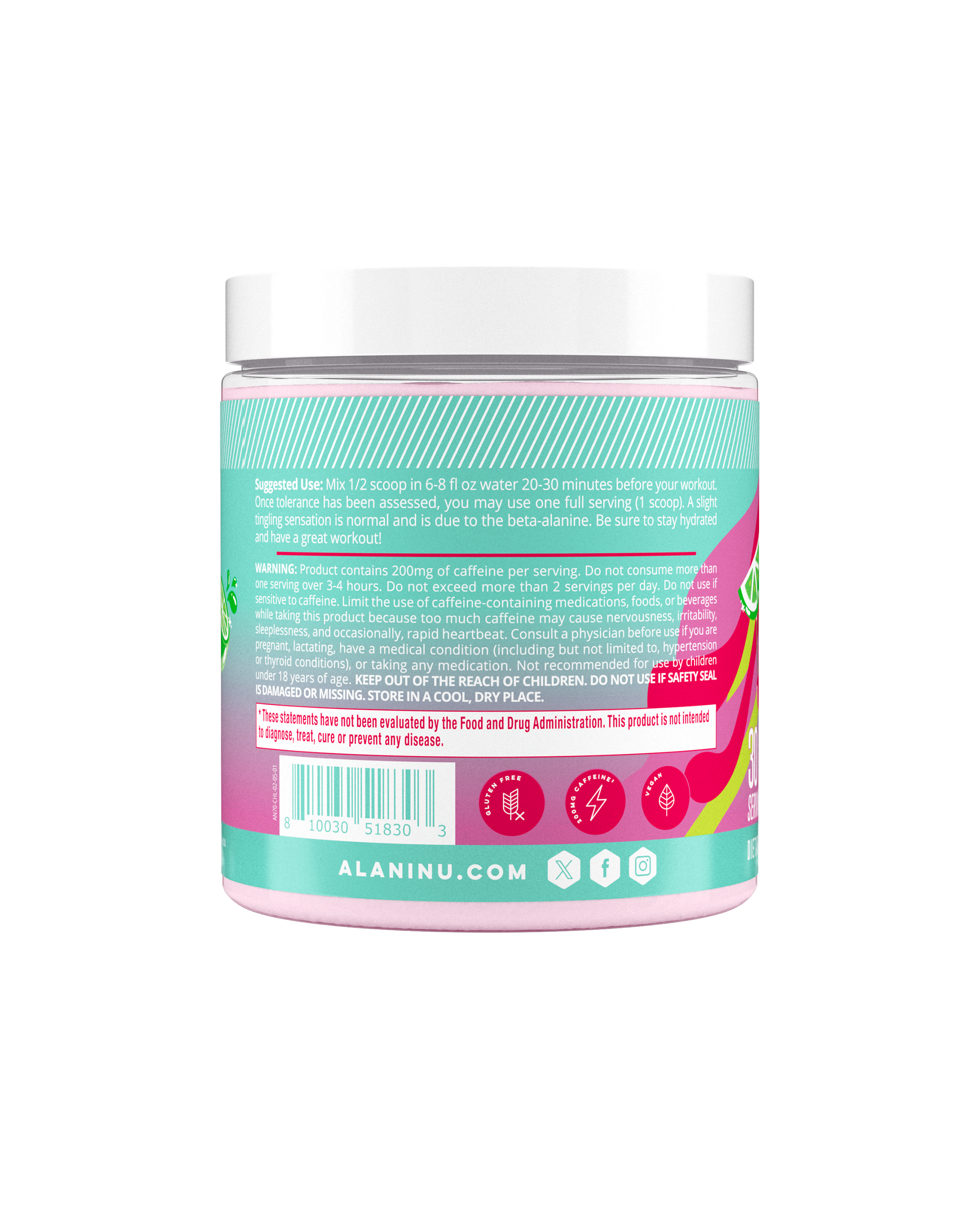 Pre-Workout - Cherry Twist (LAD9)