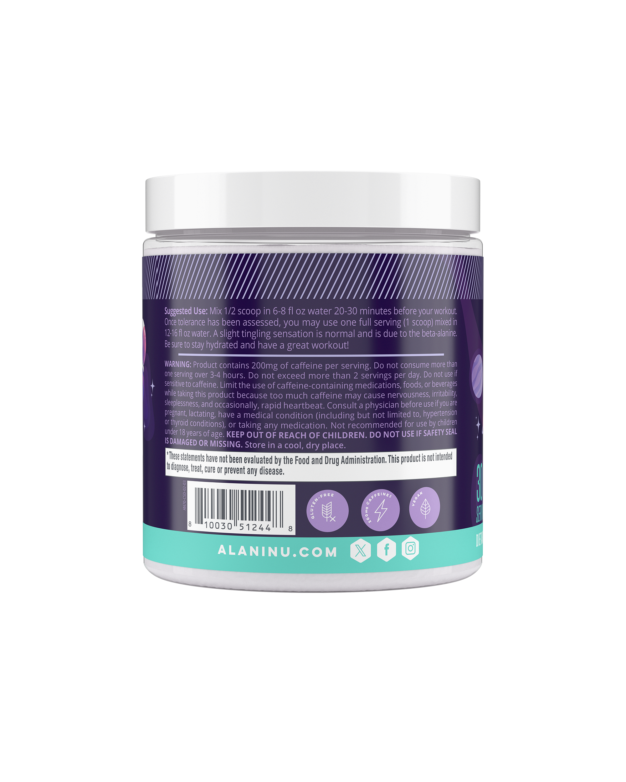 Pre-Workout - Cosmic Stardust (XD8C)