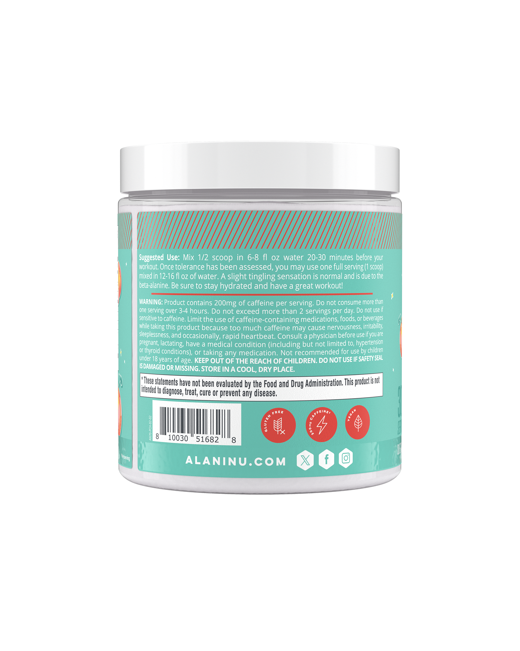 Pre-Workout - Juicy Peach (602J)