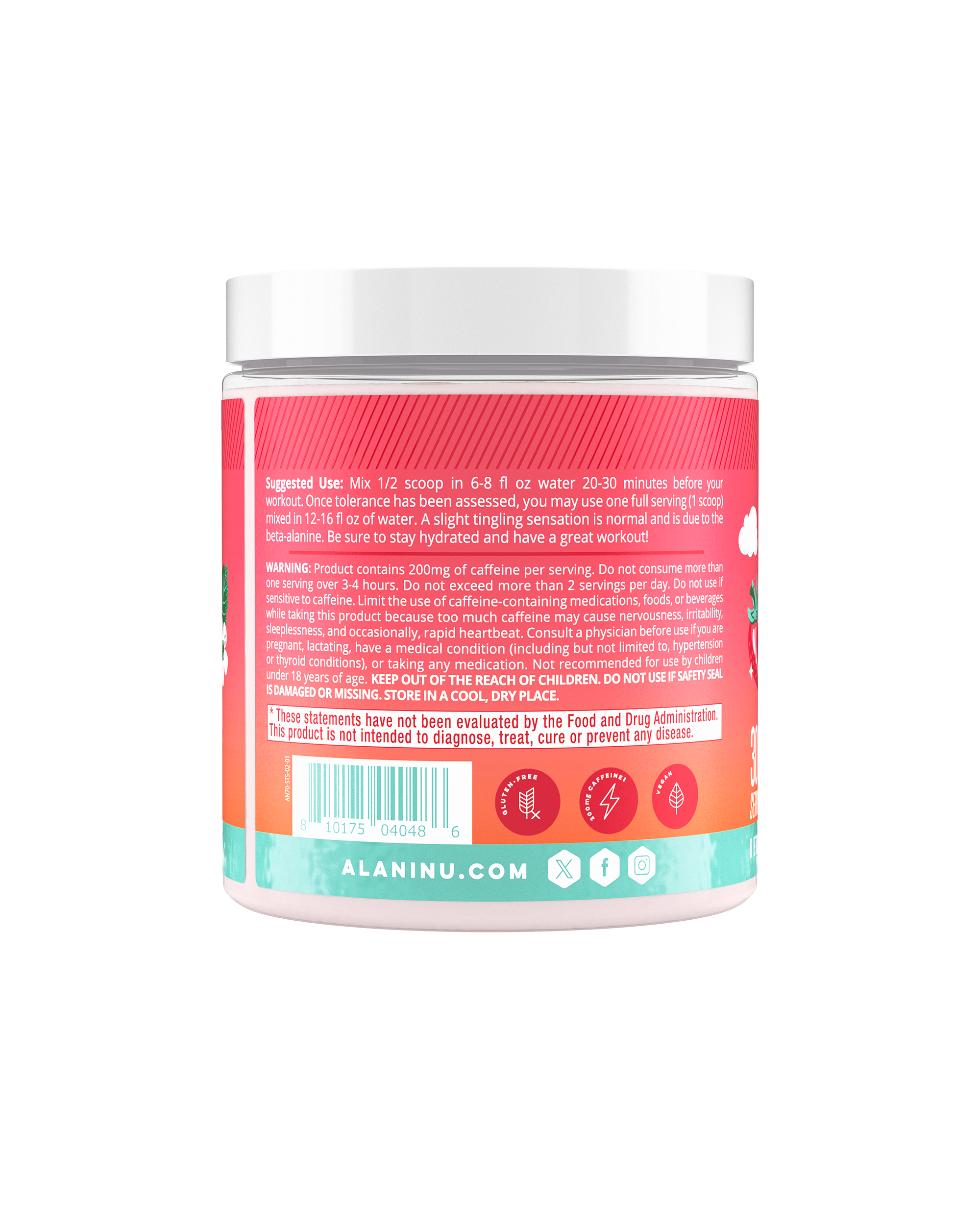 Pre-Workout - Strawberry Sunrise (SJSU)