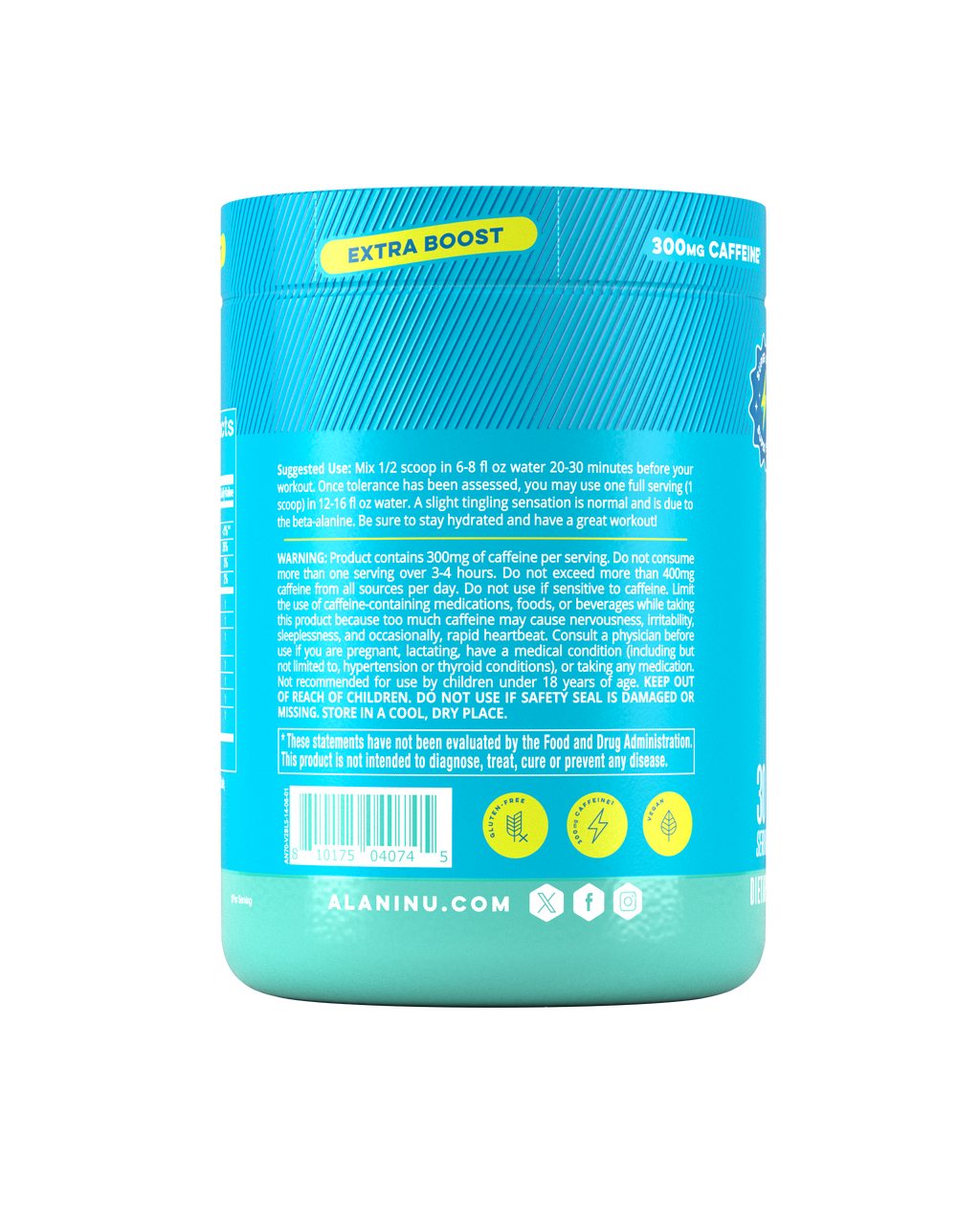 Pre-Workout+ - Blue Slush (0HWQ)