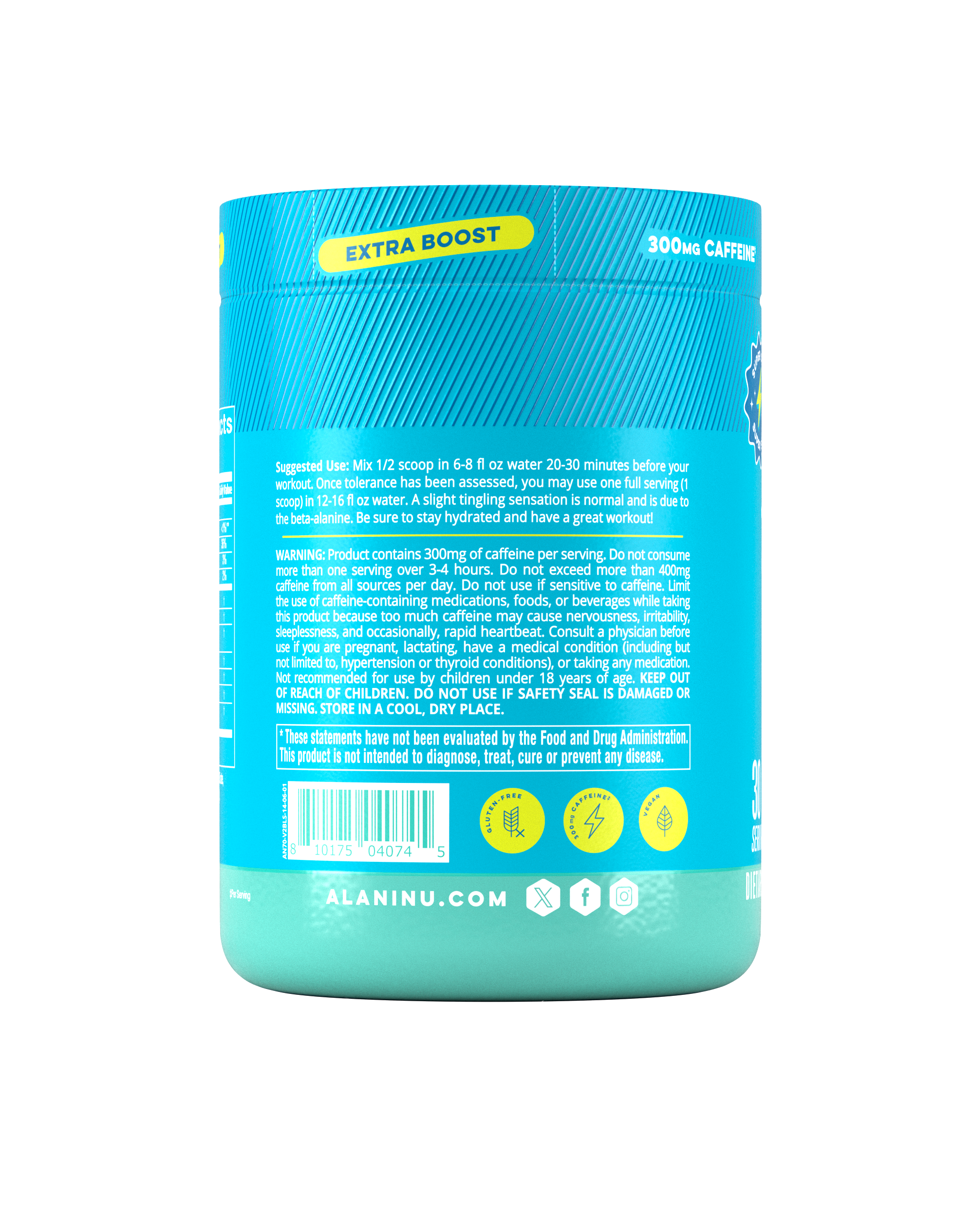 Pre-Workout+ - Blue Slush (0HWQ)