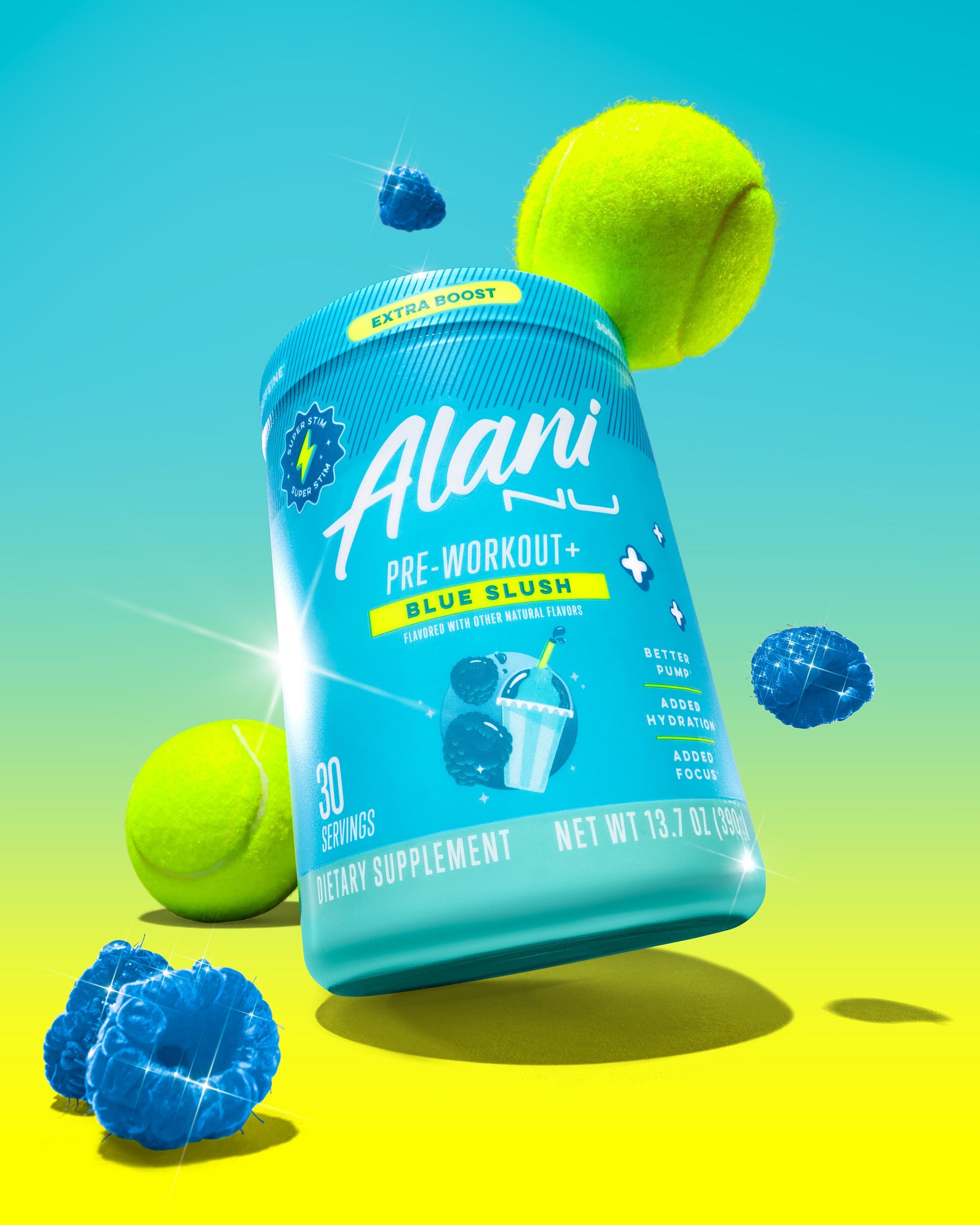 Pre-Workout+ - Blue Slush (0HWQ)