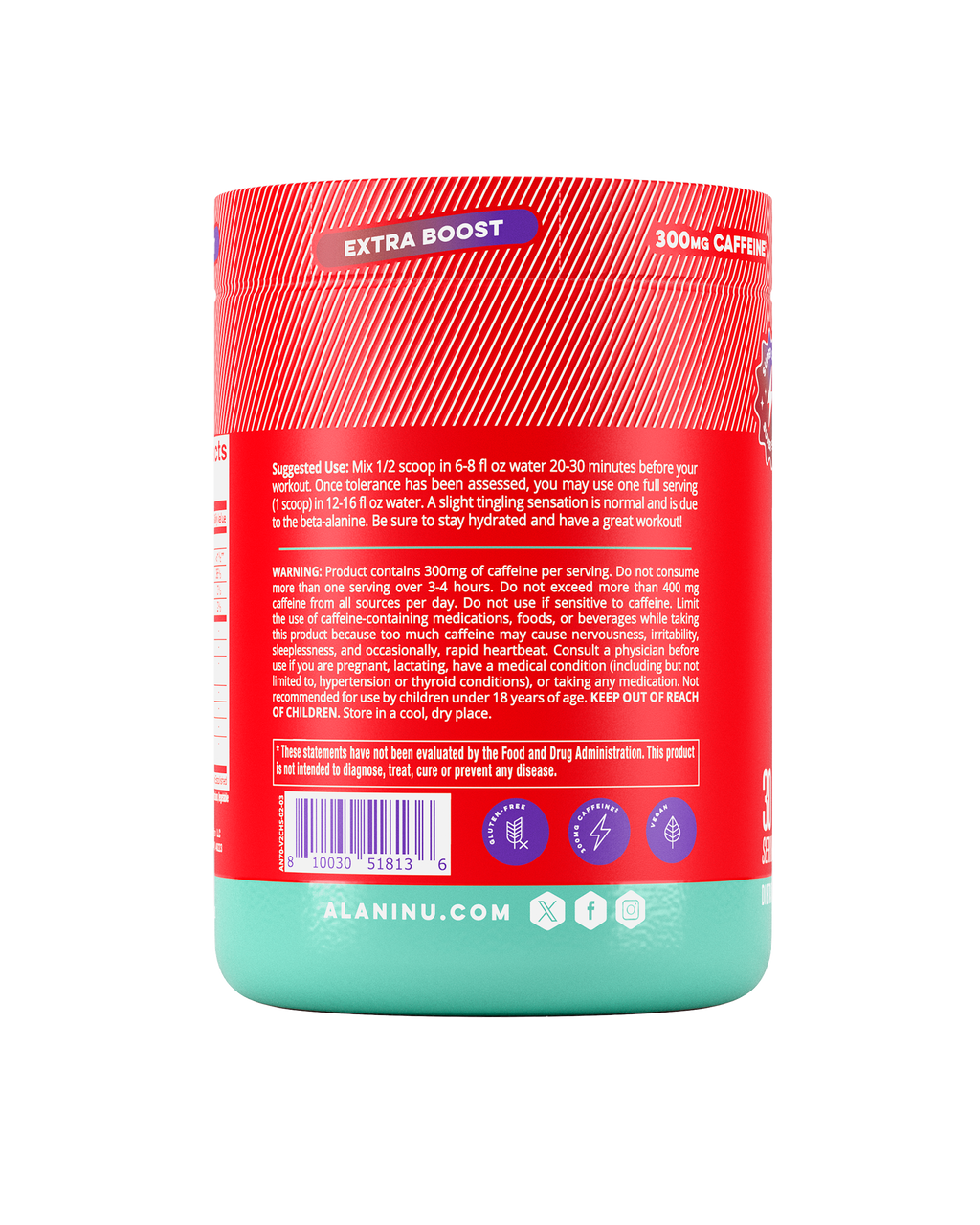 Pre-Workout+ - Cherry Slush (9AI1)