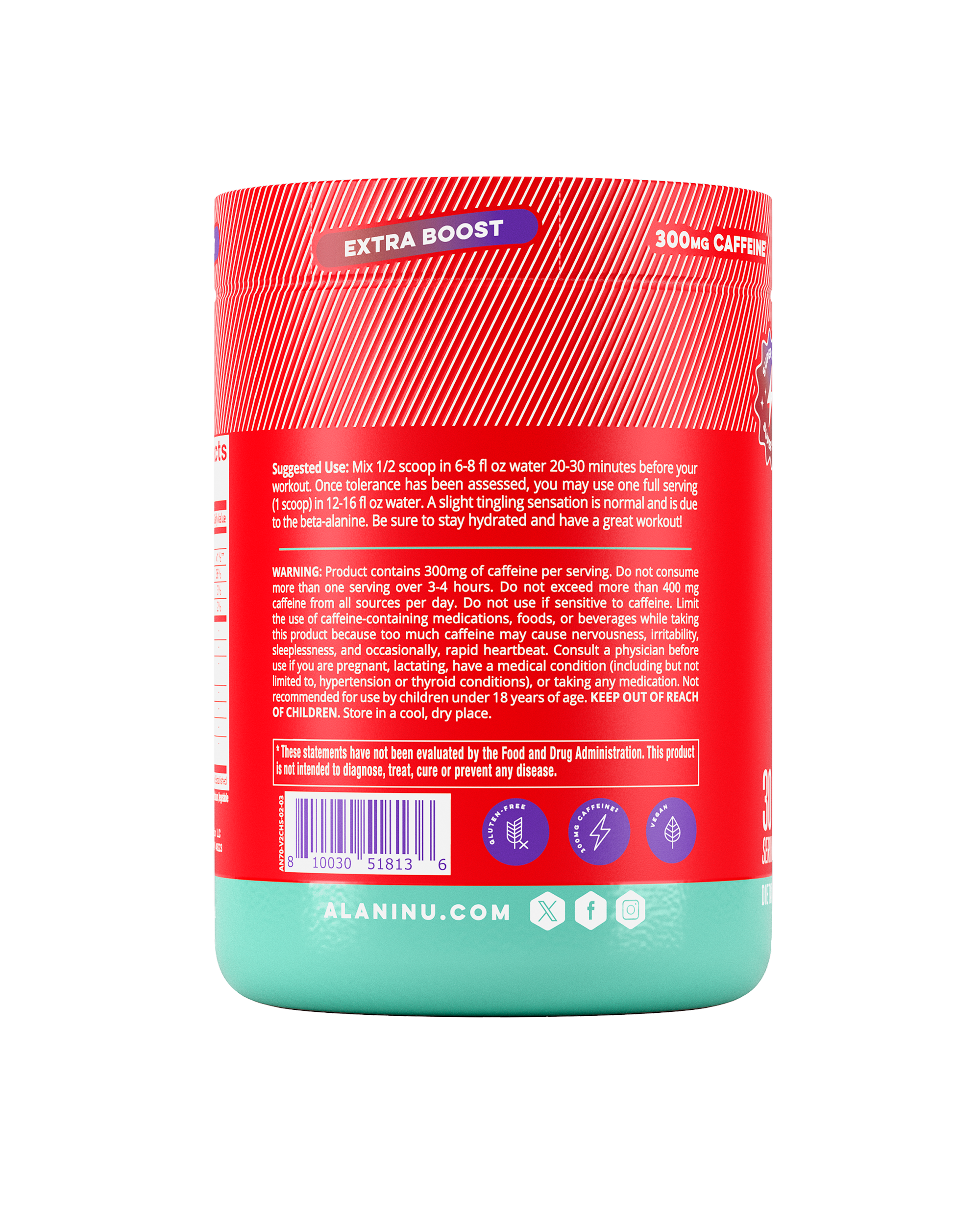 Pre-Workout+ - Cherry Slush (9AI1)