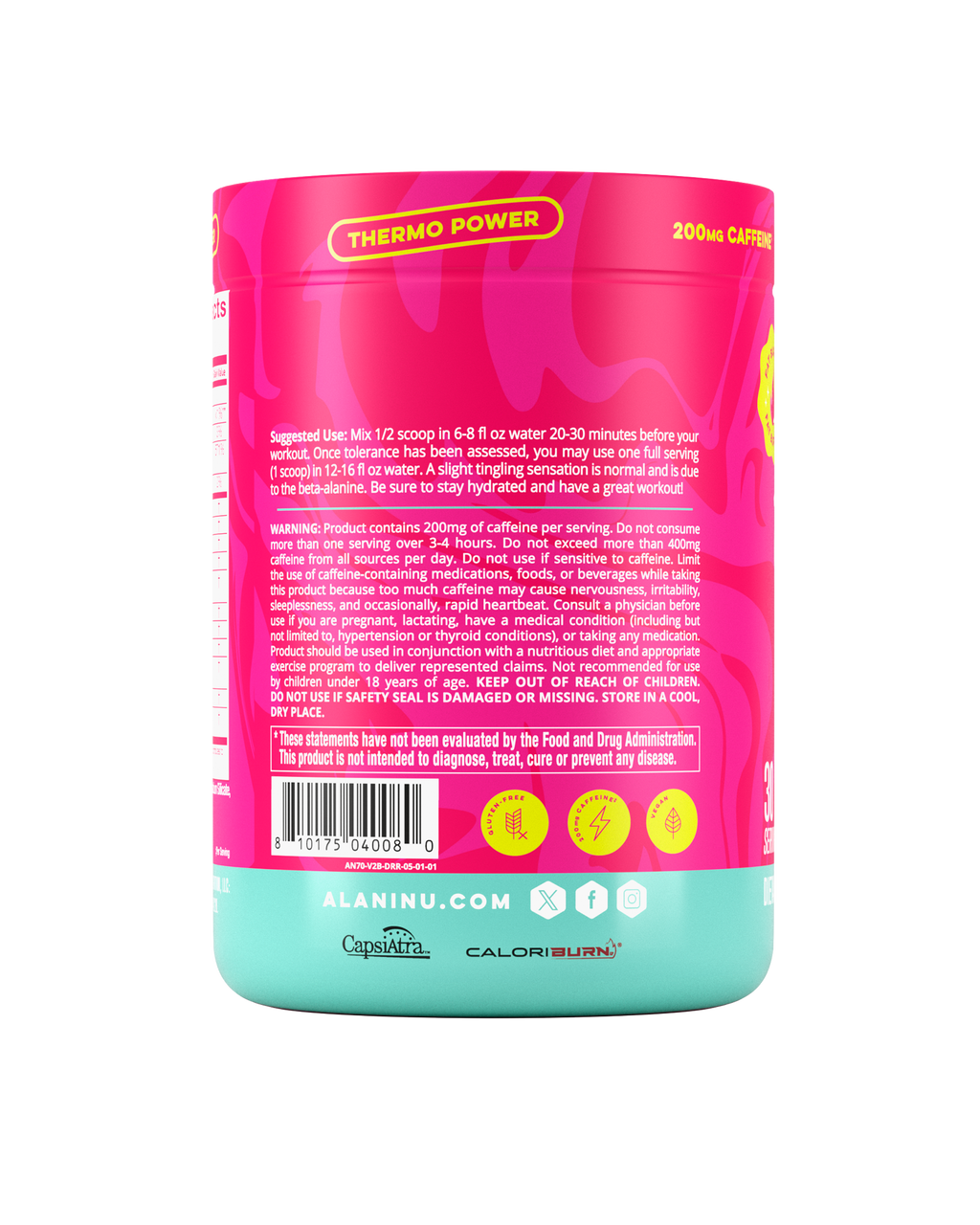 Pre-Workout+ Burn - Dragon Fruit Rush (DMHW)
