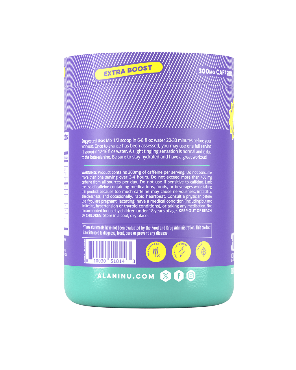 Pre-Workout+ - Frozen Lemonade (K3GH)
