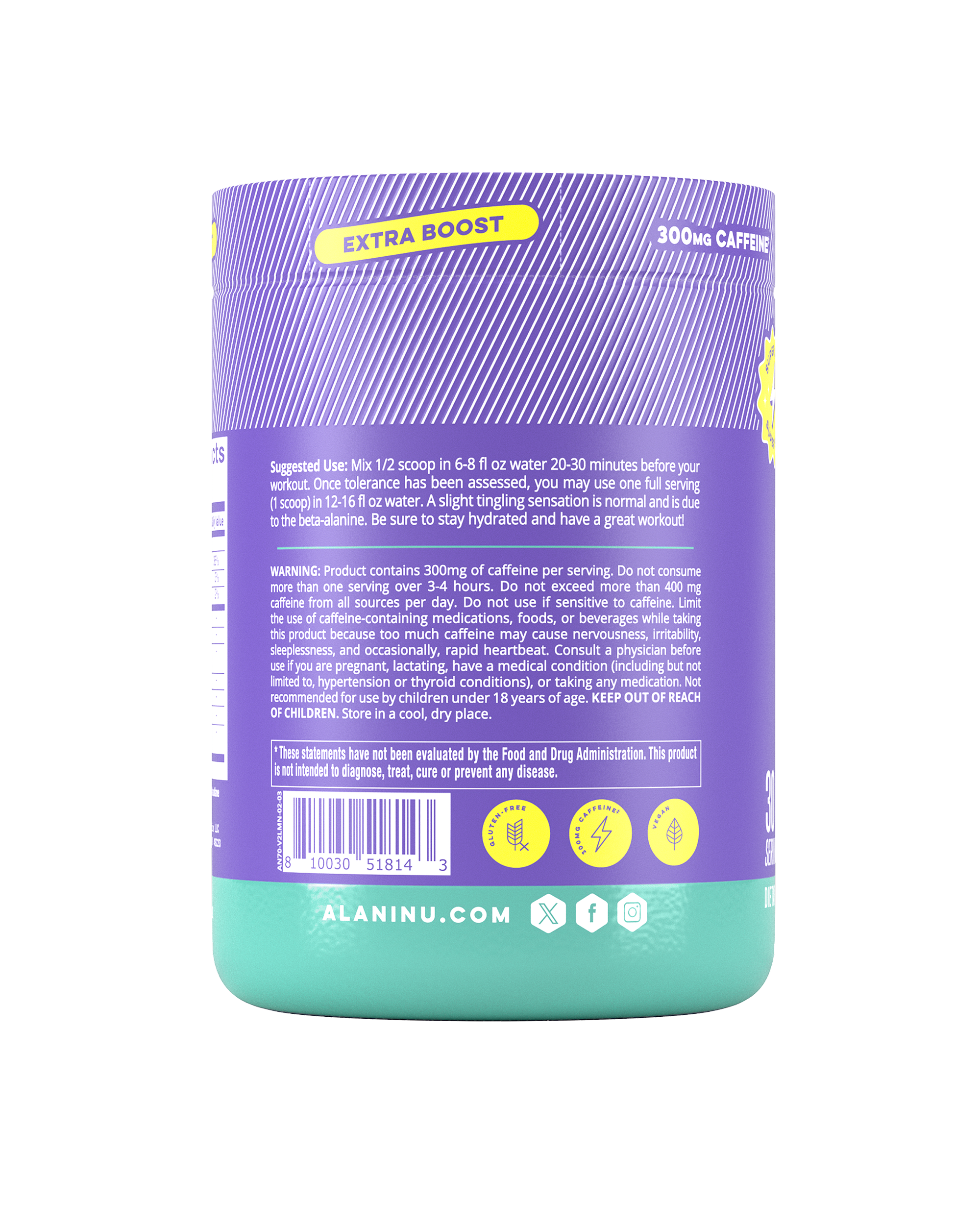 Pre-Workout+ - Frozen Lemonade (K3GH)