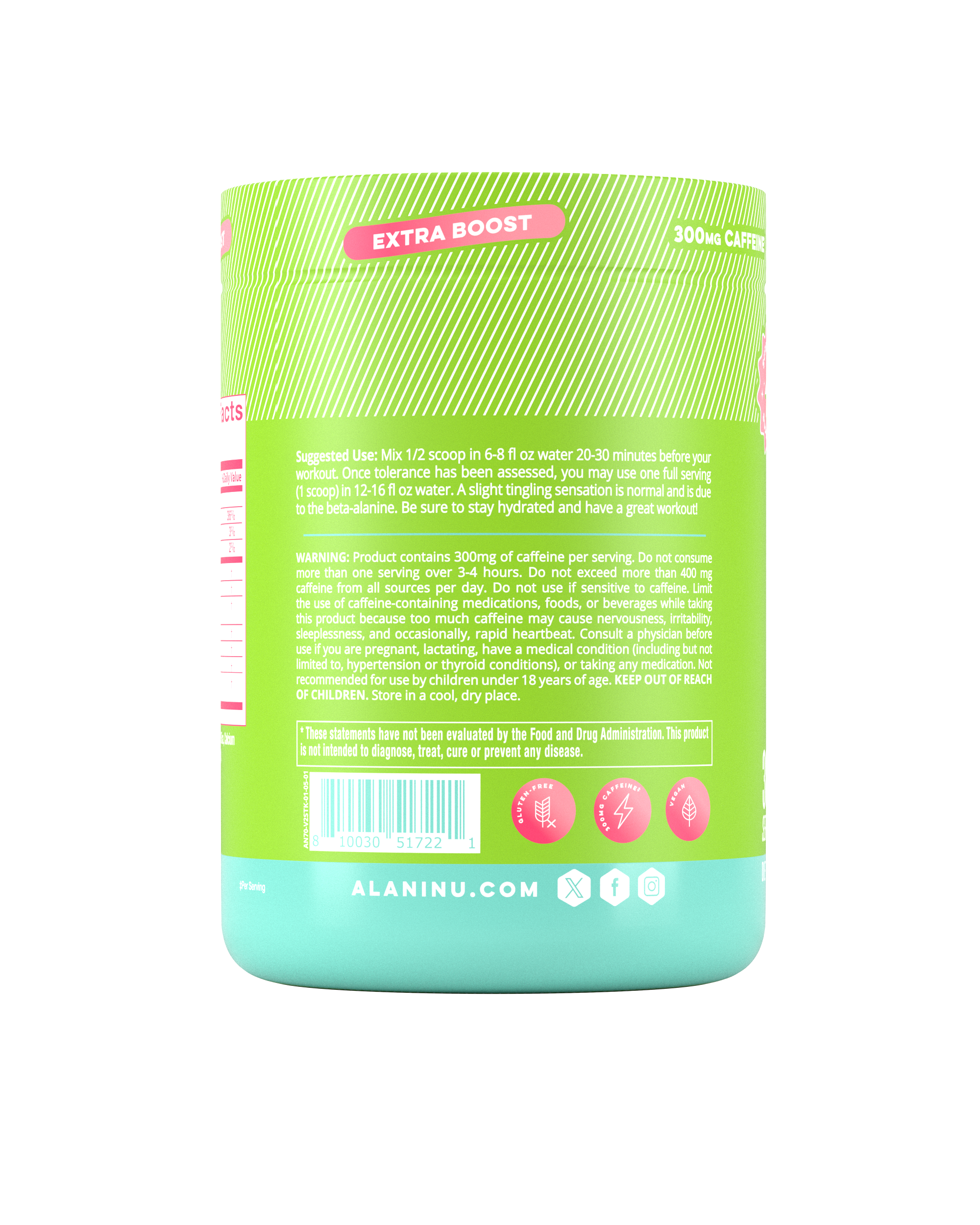 Pre-Workout+ - Kiwiberry (7FXU)