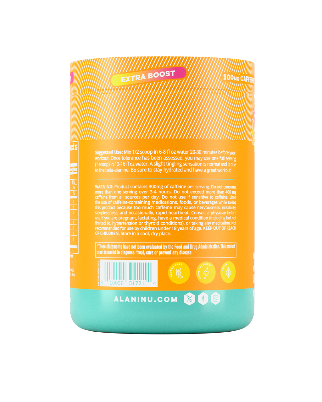Pre-Workout+ - Paradise Swirl (6IY2)