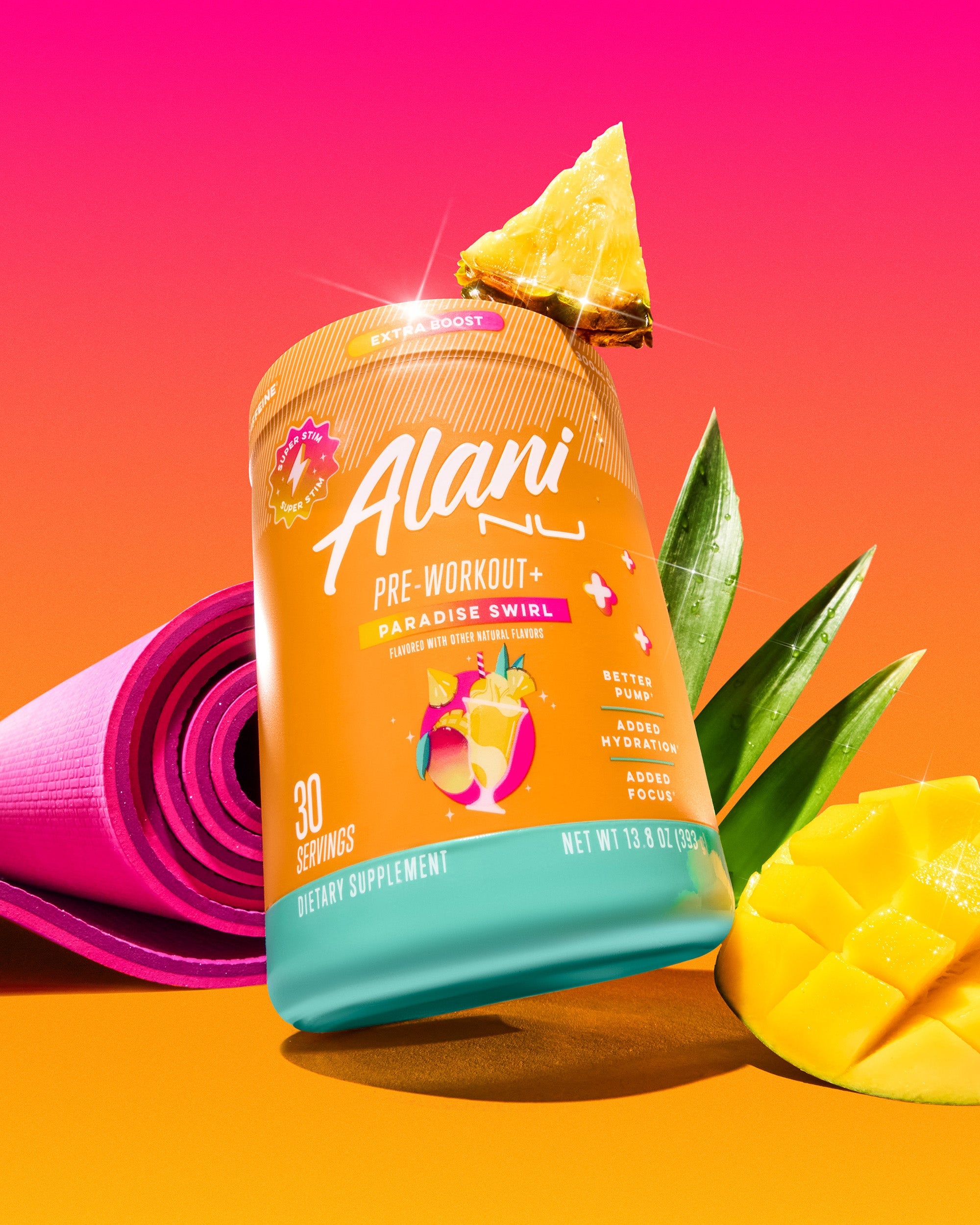 Pre-Workout+ - Paradise Swirl (SJZN)