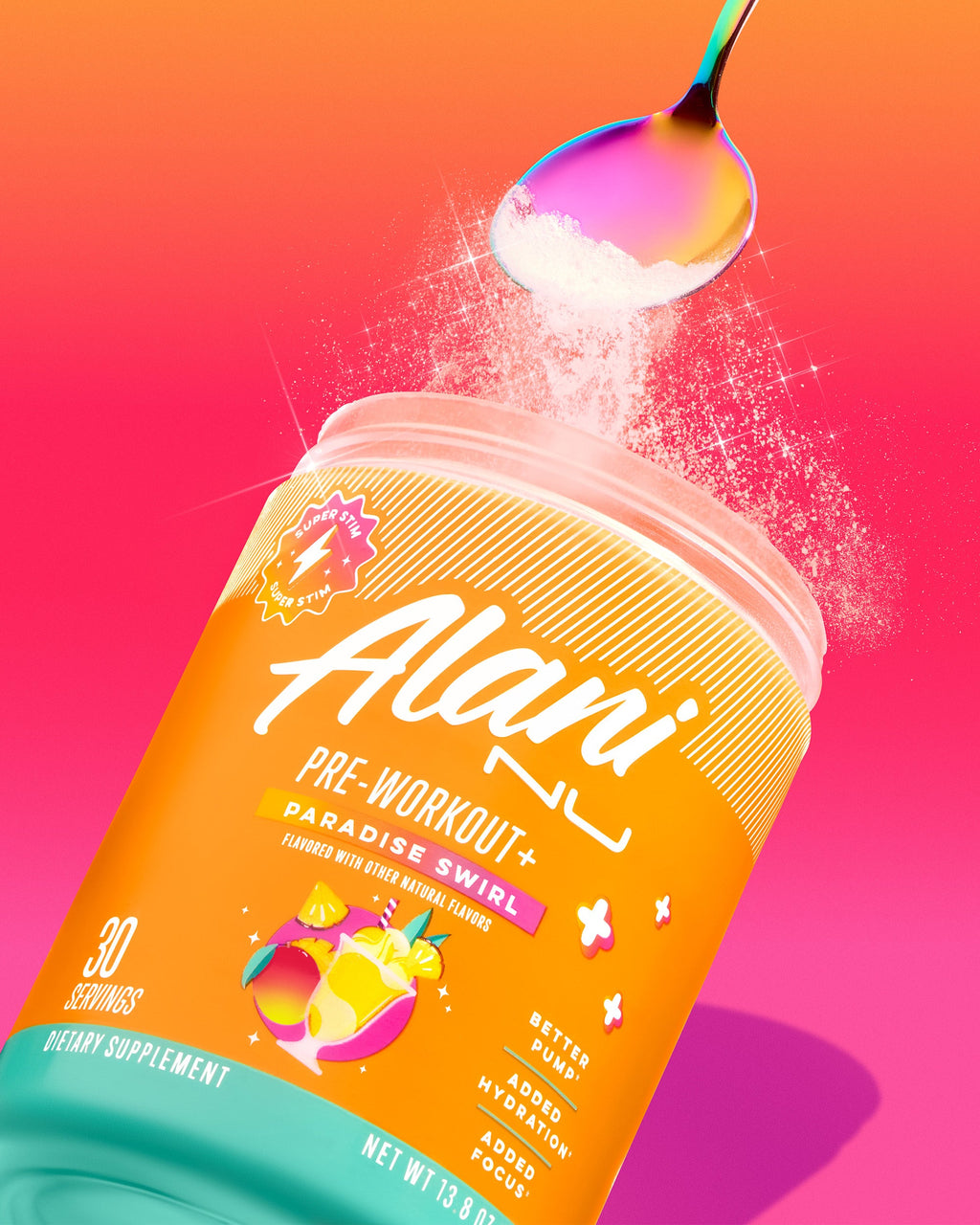 Pre-Workout+ - Paradise Swirl (6IY2)