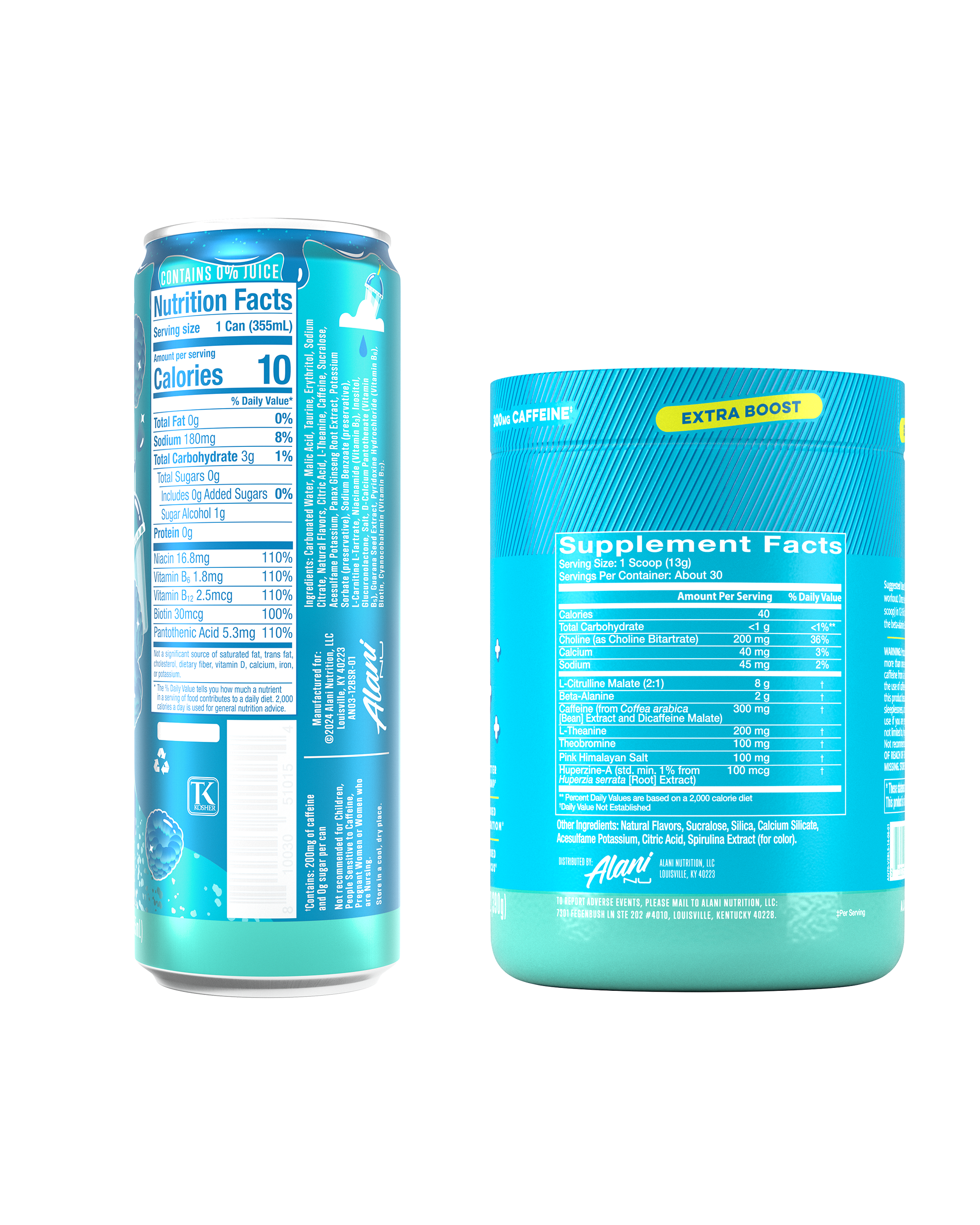 Energy Drink & Pre-Workout+ - Blue Slush (VYMY)