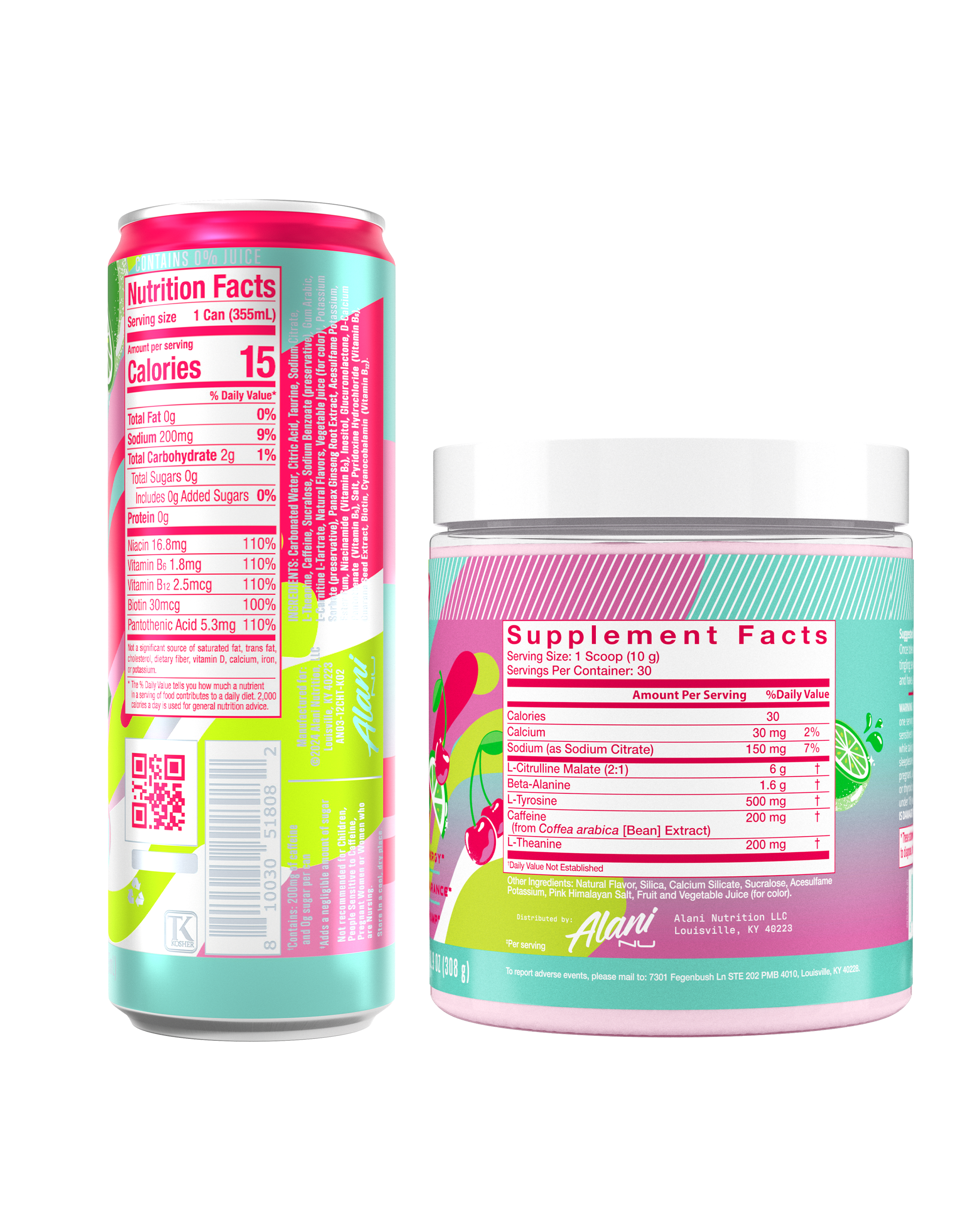 Energy Drink & Pre-Workout - Cherry Twist (B0KQ)