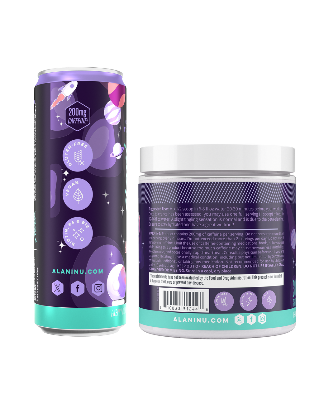Energy Drink & Pre-Workout - Cosmic Stardust (Q8S6)