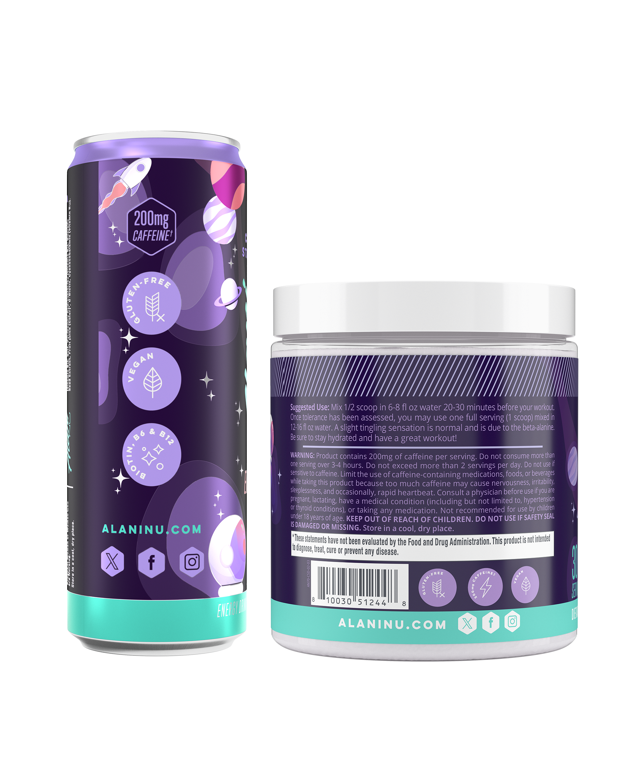 Energy Drink & Pre-Workout - Cosmic Stardust (Q8S6)
