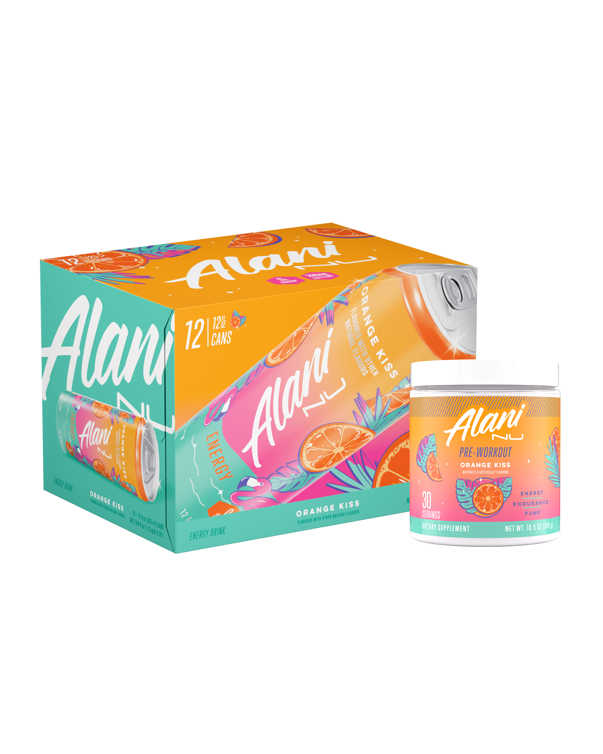 Energy Drink & Pre-Workout - Orange Kiss (GJYX)