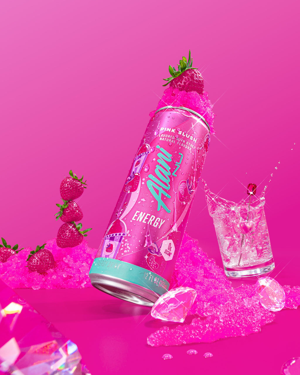 Energy Drink & Pre-Workout - Pink Slush (QWQO)
