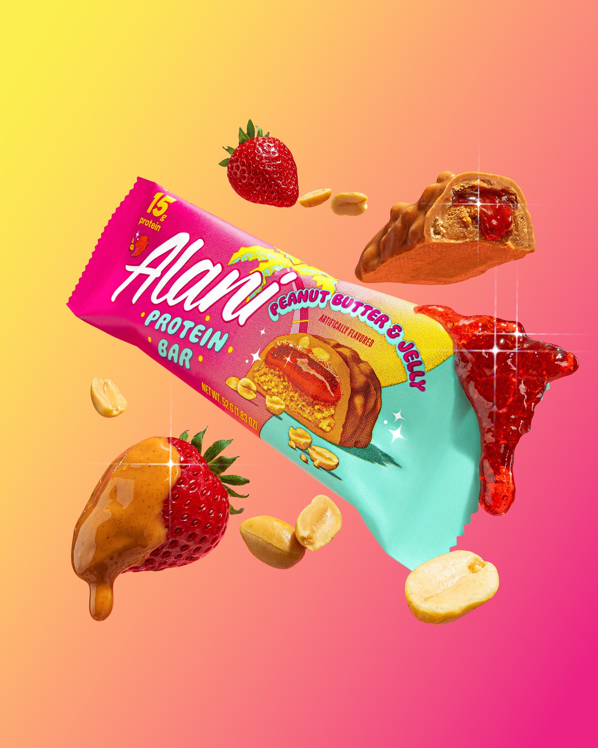 Protein Bar - Peanut Butter & Jelly (I8MP)