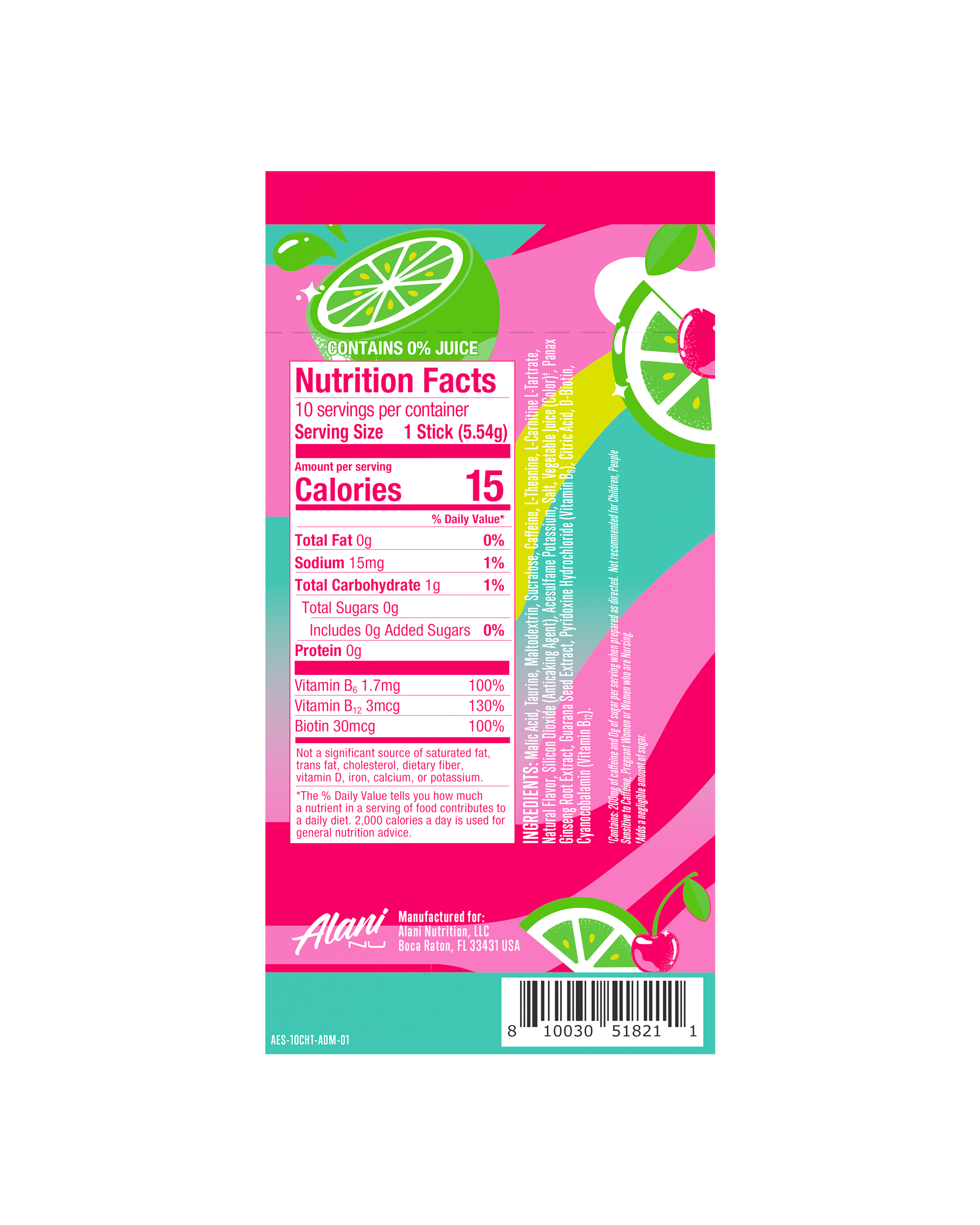 Energy Sticks - Cherry Twist (QC4I)