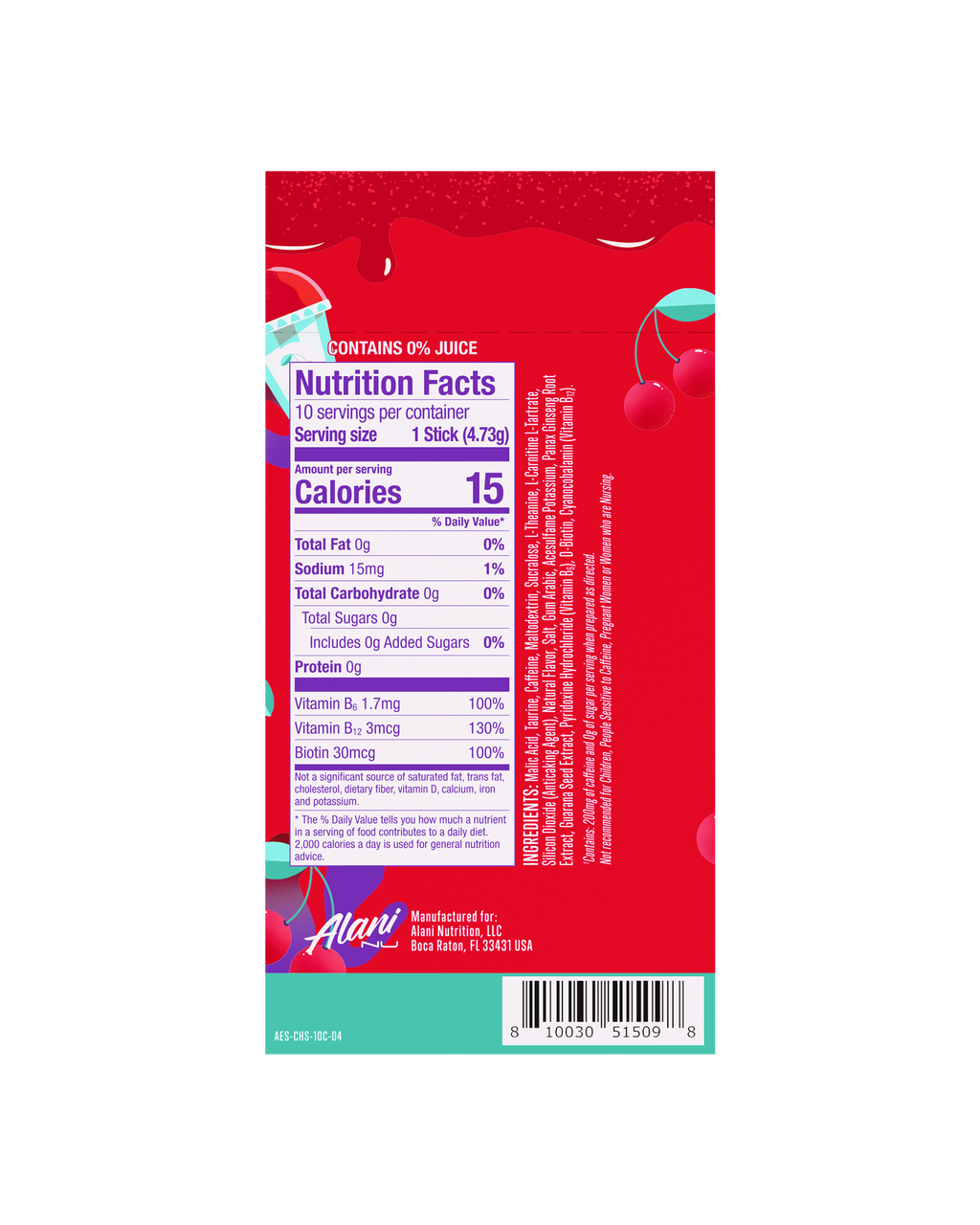 Energy Sticks - Cherry Slush (3LAR)