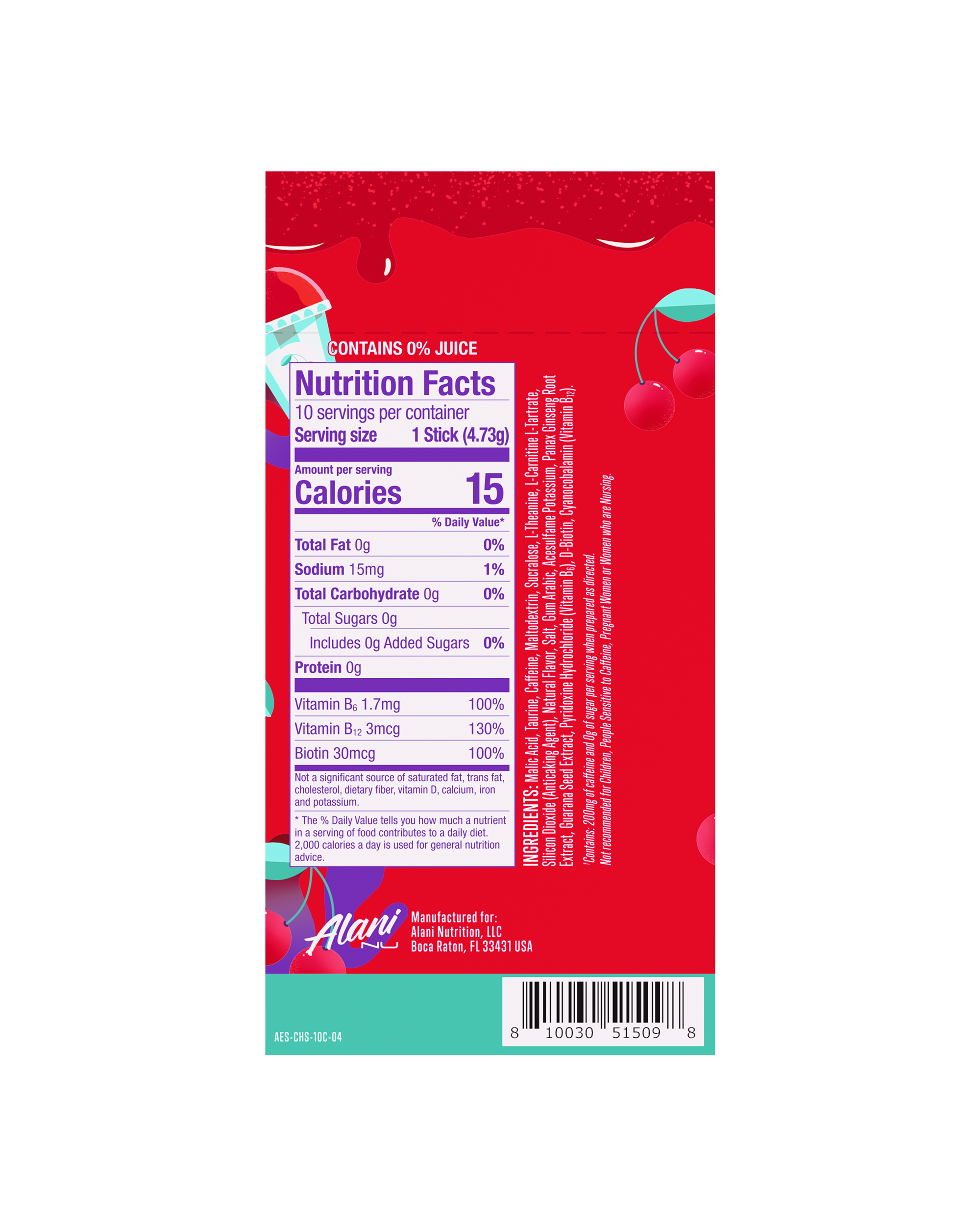 Energy Sticks - Cherry Slush (3LAR)
