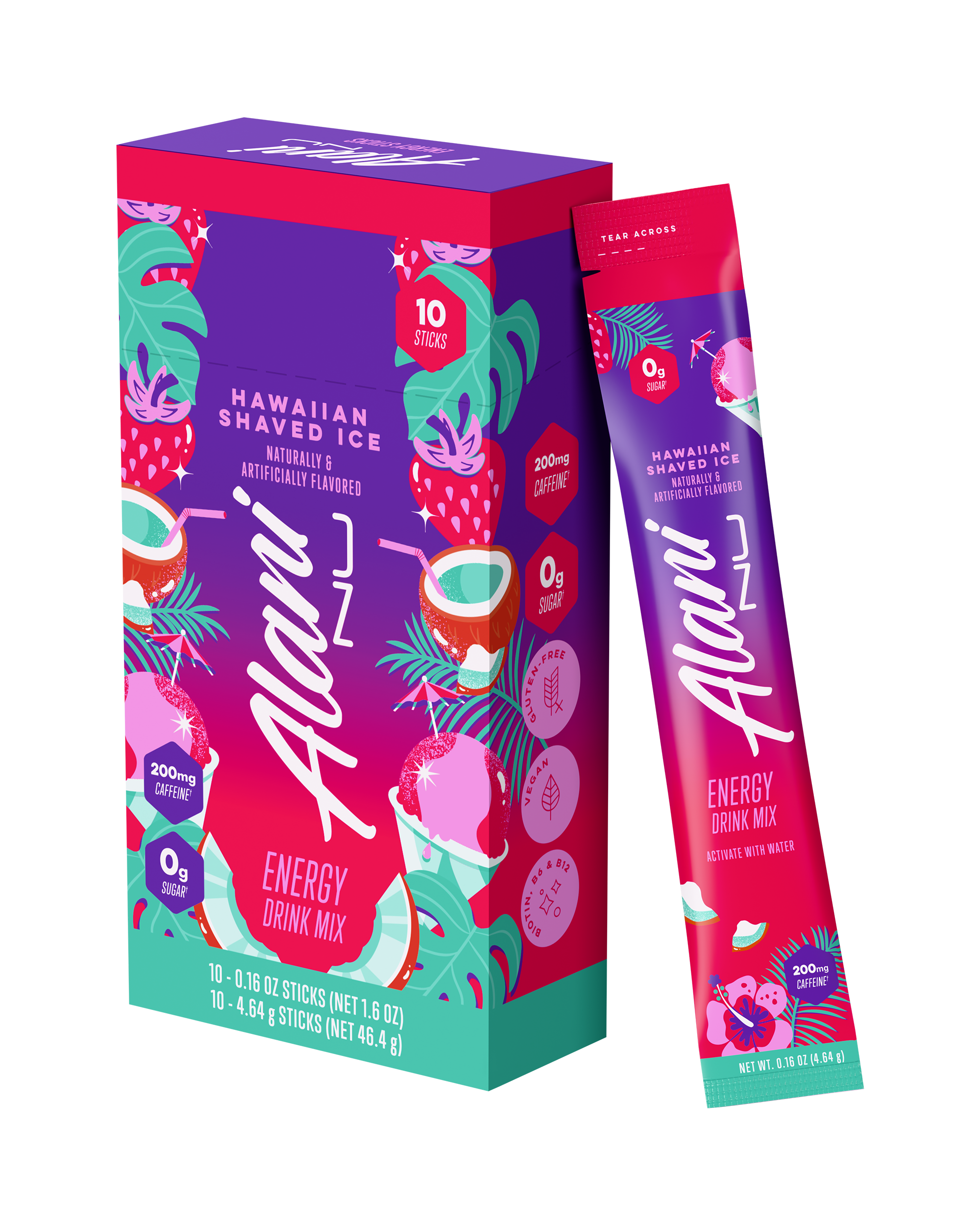 Energy Sticks - Hawaiian Shaved Ice (Q8Z6)