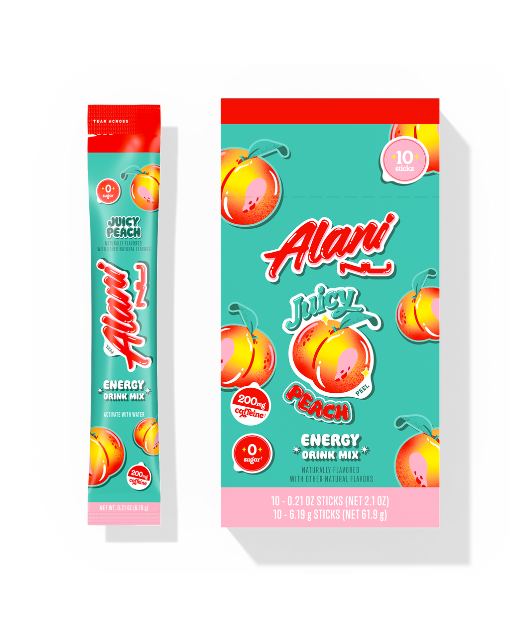 Energy Sticks - Juicy Peach (E9C8)