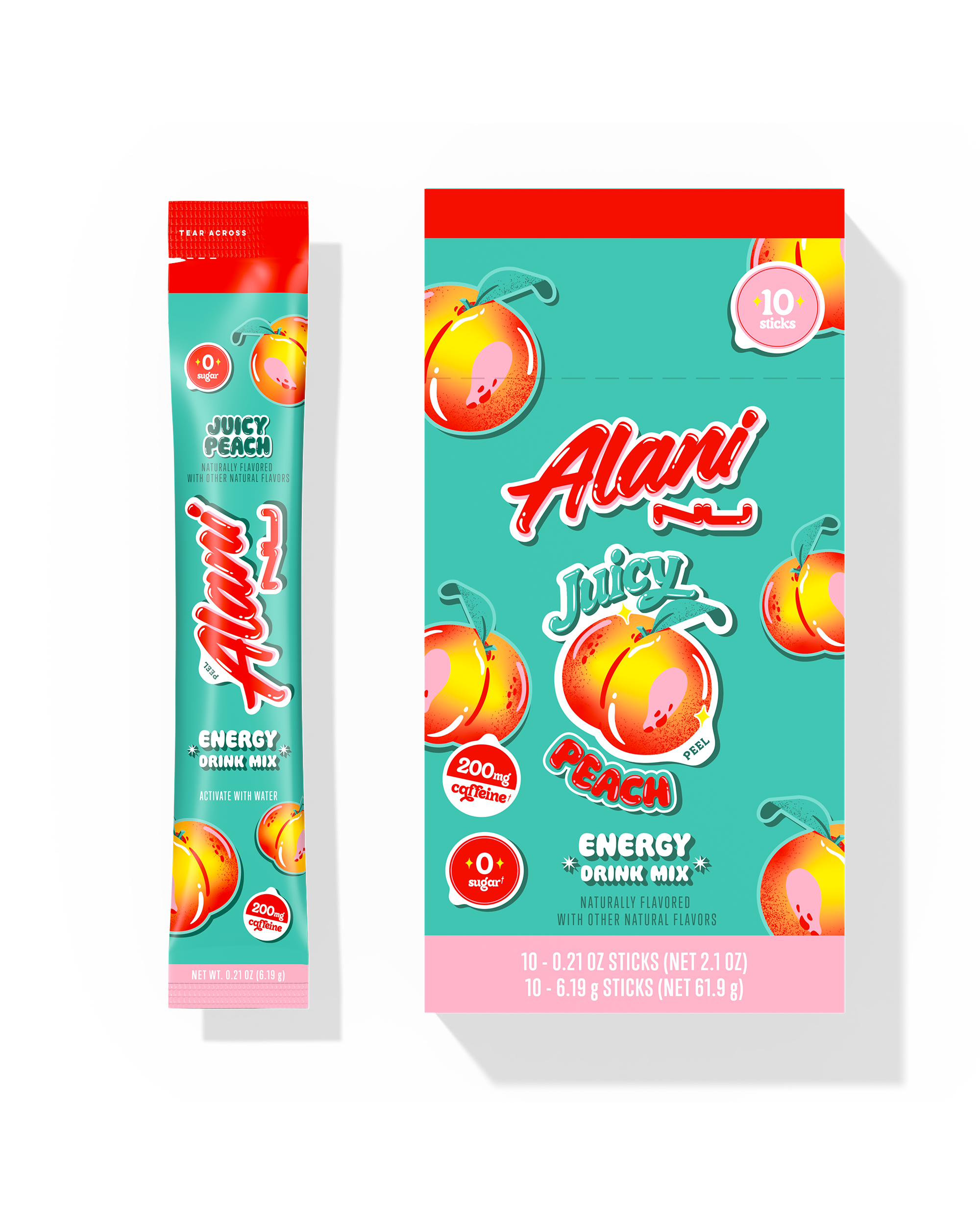 Energy Sticks - Juicy Peach (E9C8)
