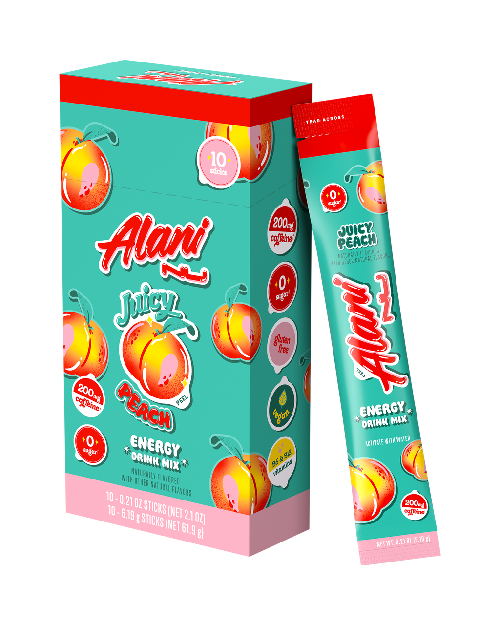 Energy Sticks - Juicy Peach (E9C8)