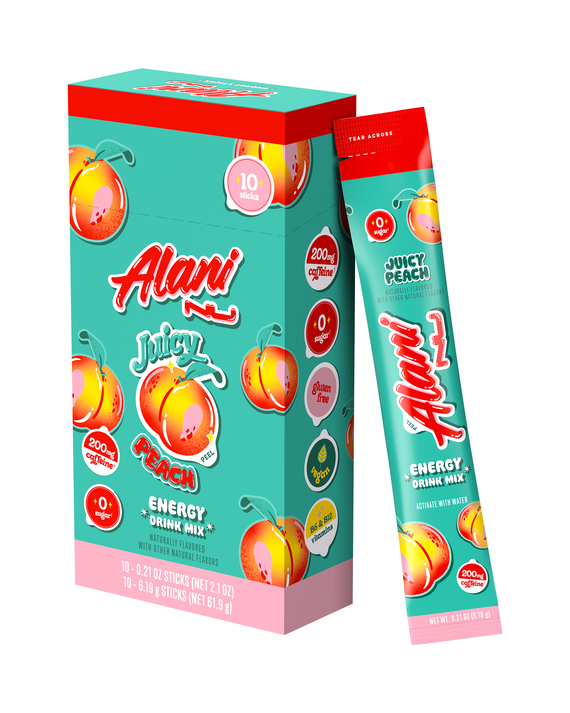 Energy Sticks - Juicy Peach (E9C8)