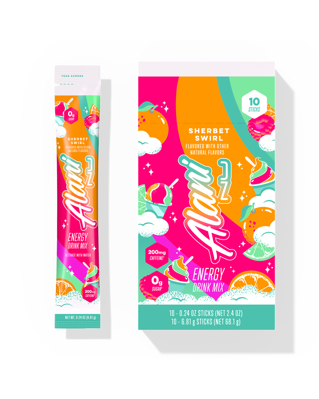 Energy Sticks - Sherbet Swirl (H2WP)