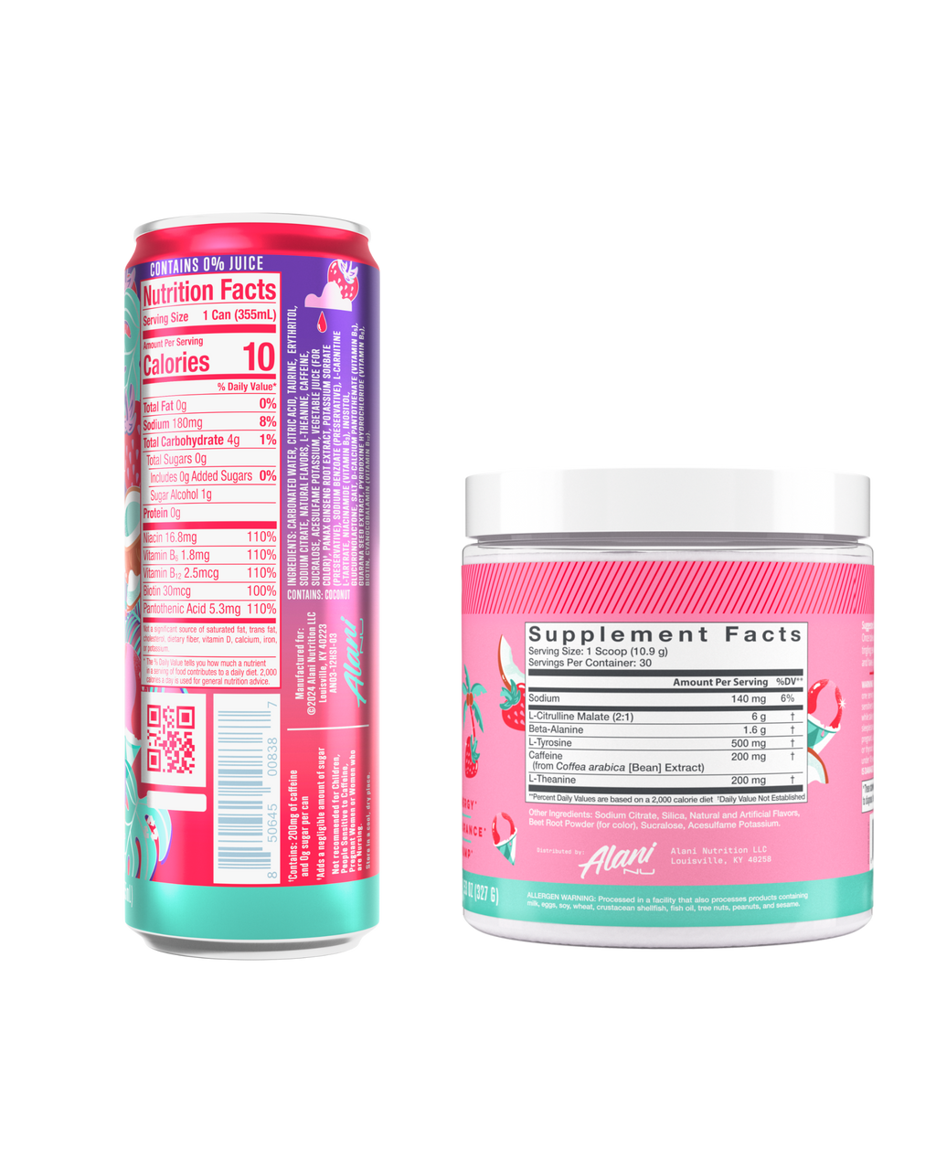 Energy Drink & Pre-Workout - Hawaiian Shaved Ice (JWOB)
