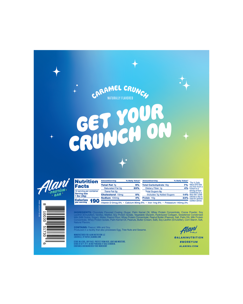 Protein Bar - Caramel Crunch (8HUG)
