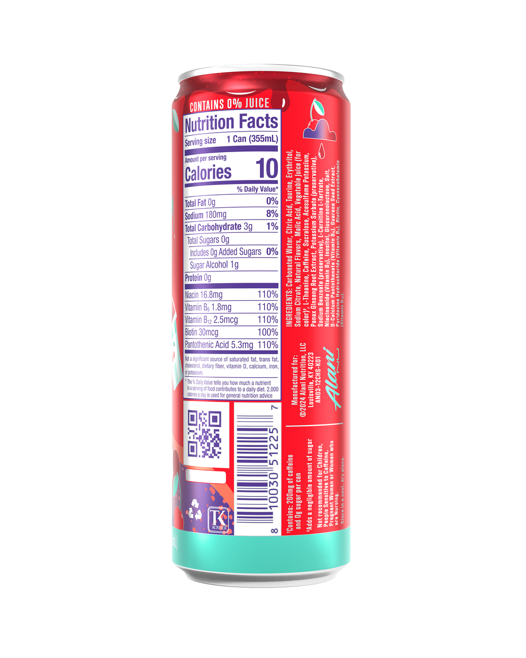 Energy Drink - Cherry Slush (SLN7)