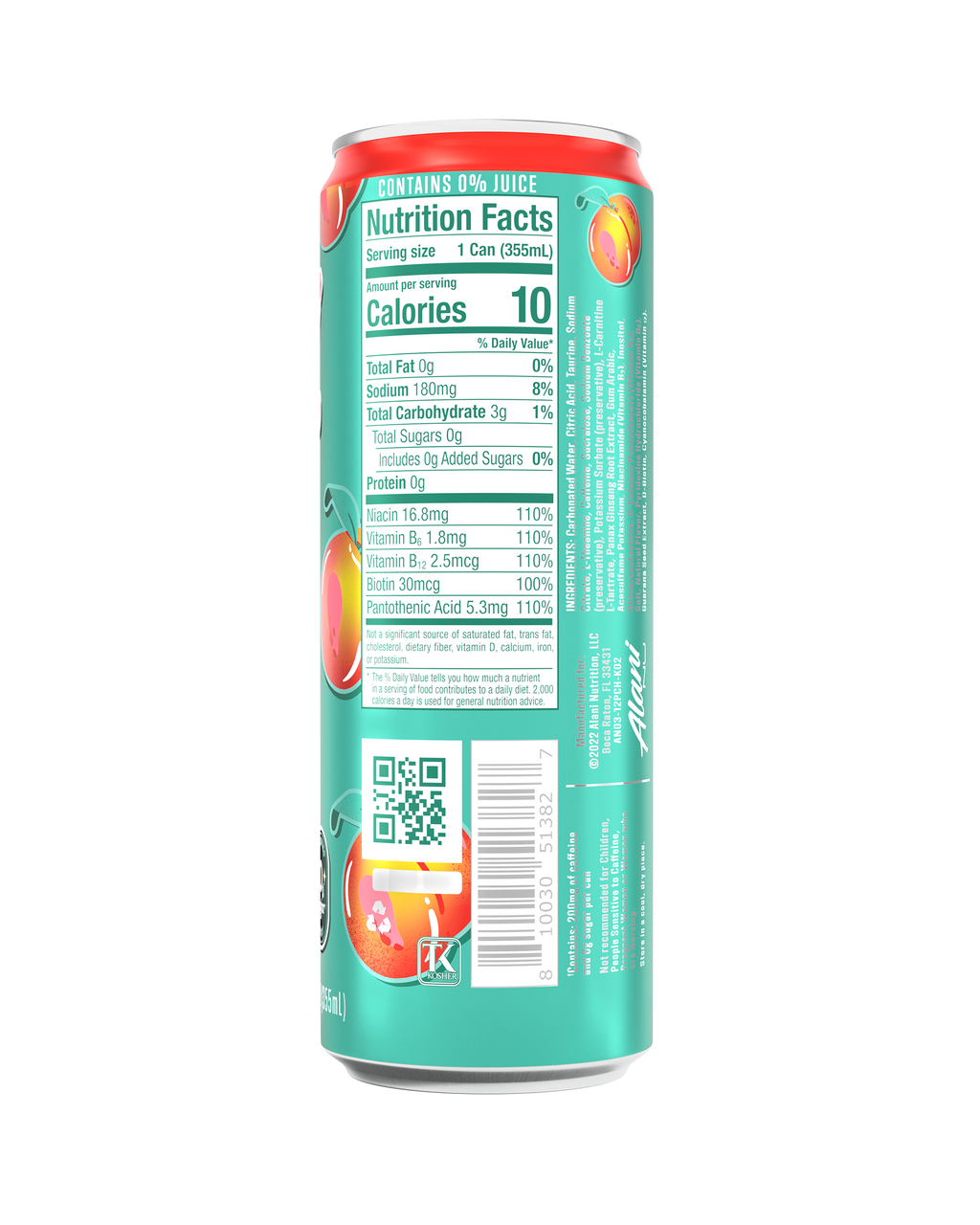 Energy Drink - Juicy Peach (41VM)