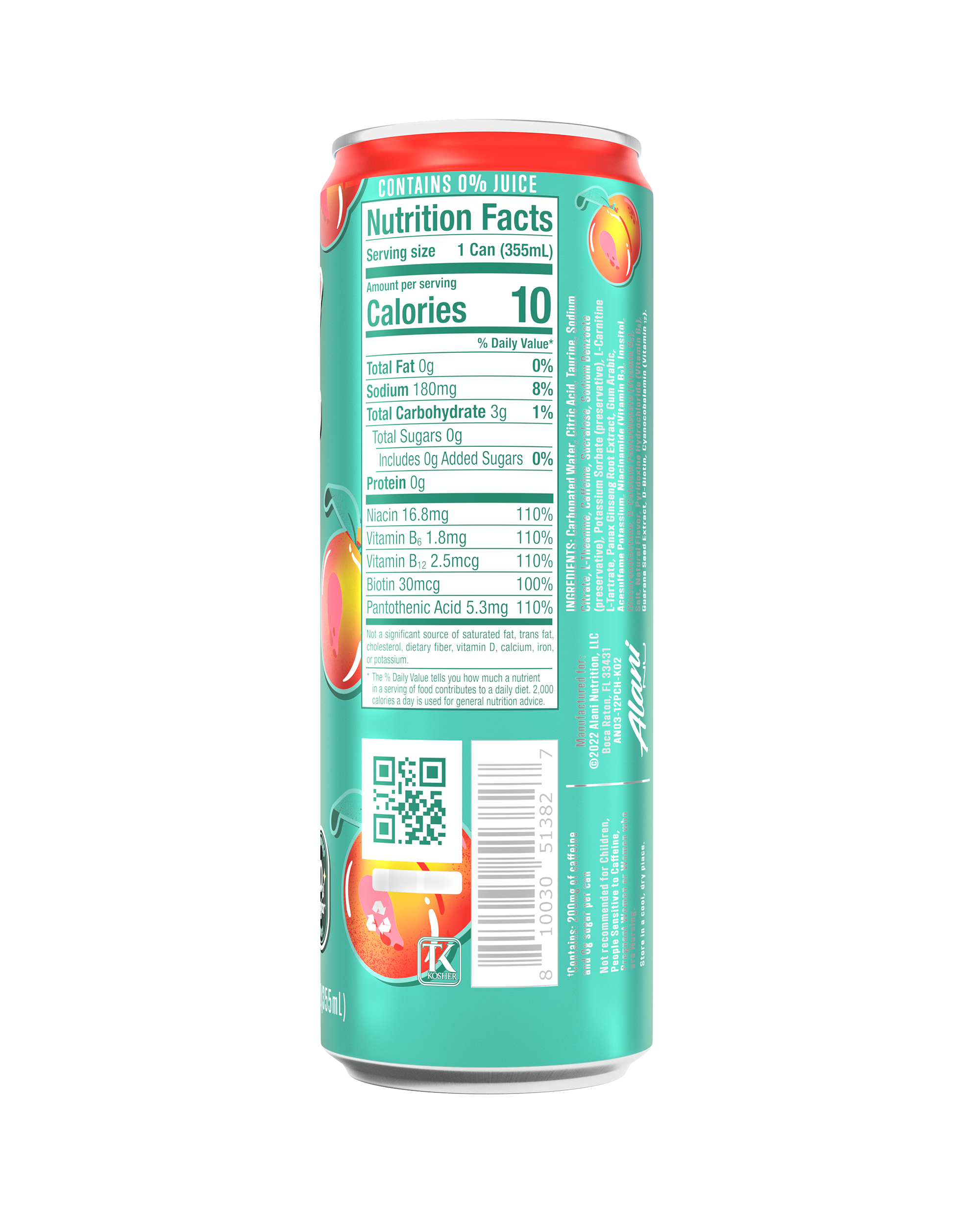 Energy Drink - Juicy Peach (41VM)