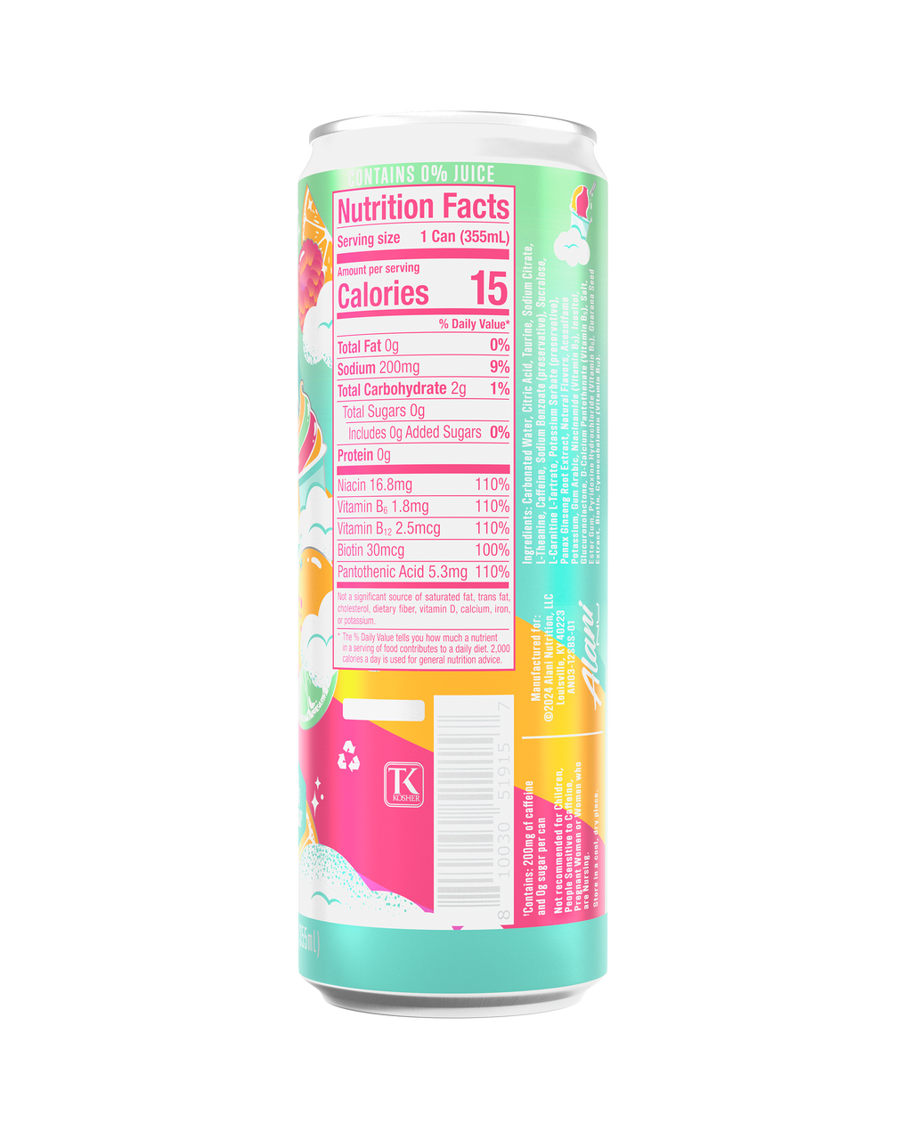 Energy Drink - Sherbet Swirl (DFJT)